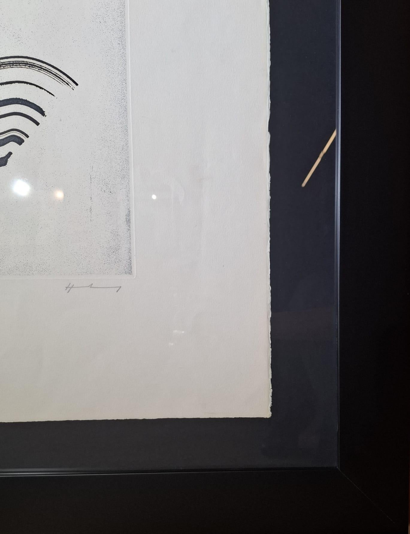 Author: Hans Hartung.
Title: Untitled.
Year: 1971.
Technique: Etching.
Edition: Exemplary H.C.
Size: 105 x 75 cm.