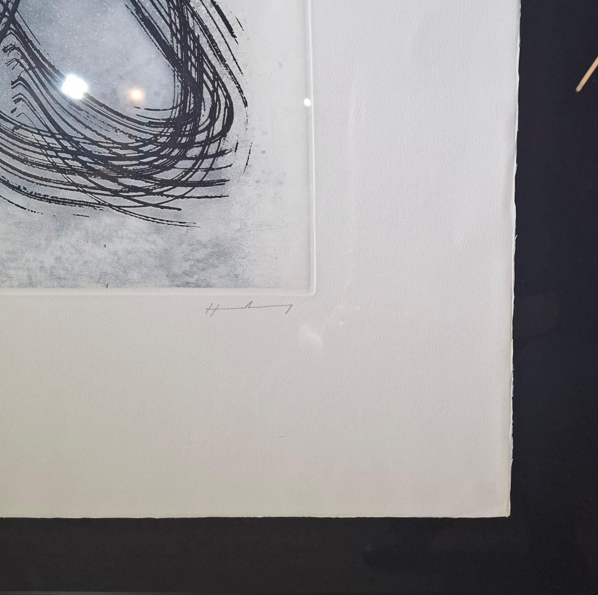 Author: Hans Hartung.
Title: Untitled.
Year: 1971.
Technique: Etching.
Edition: Exemplary H.C.
Size: 105 x 75 cm.