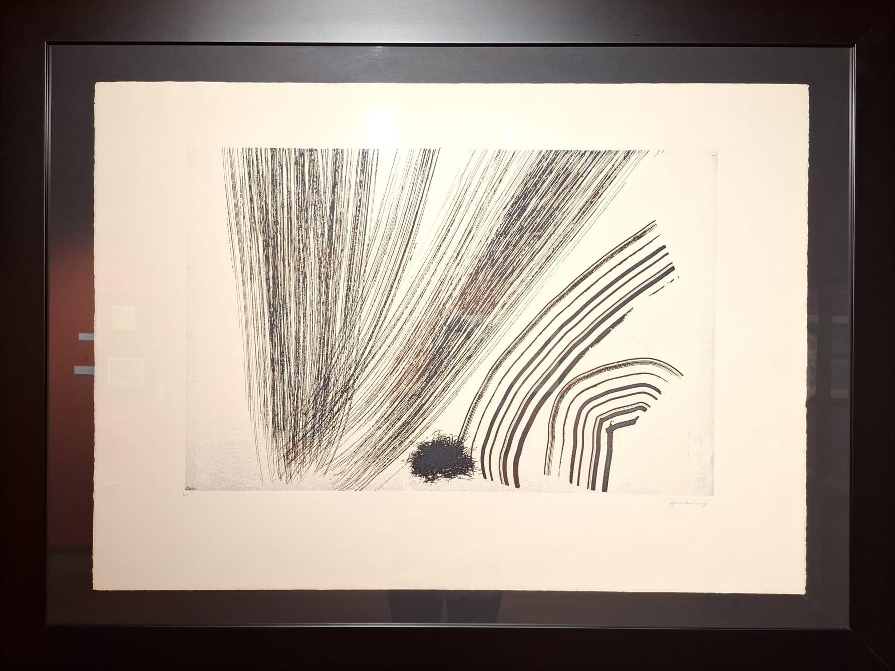Abstract Print Hans Hartung - Sinned