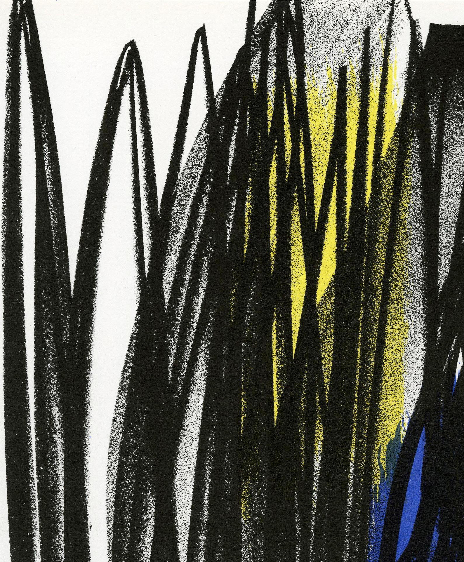 Untitled (for the journal, XX Siécle) - Print by Hans Hartung