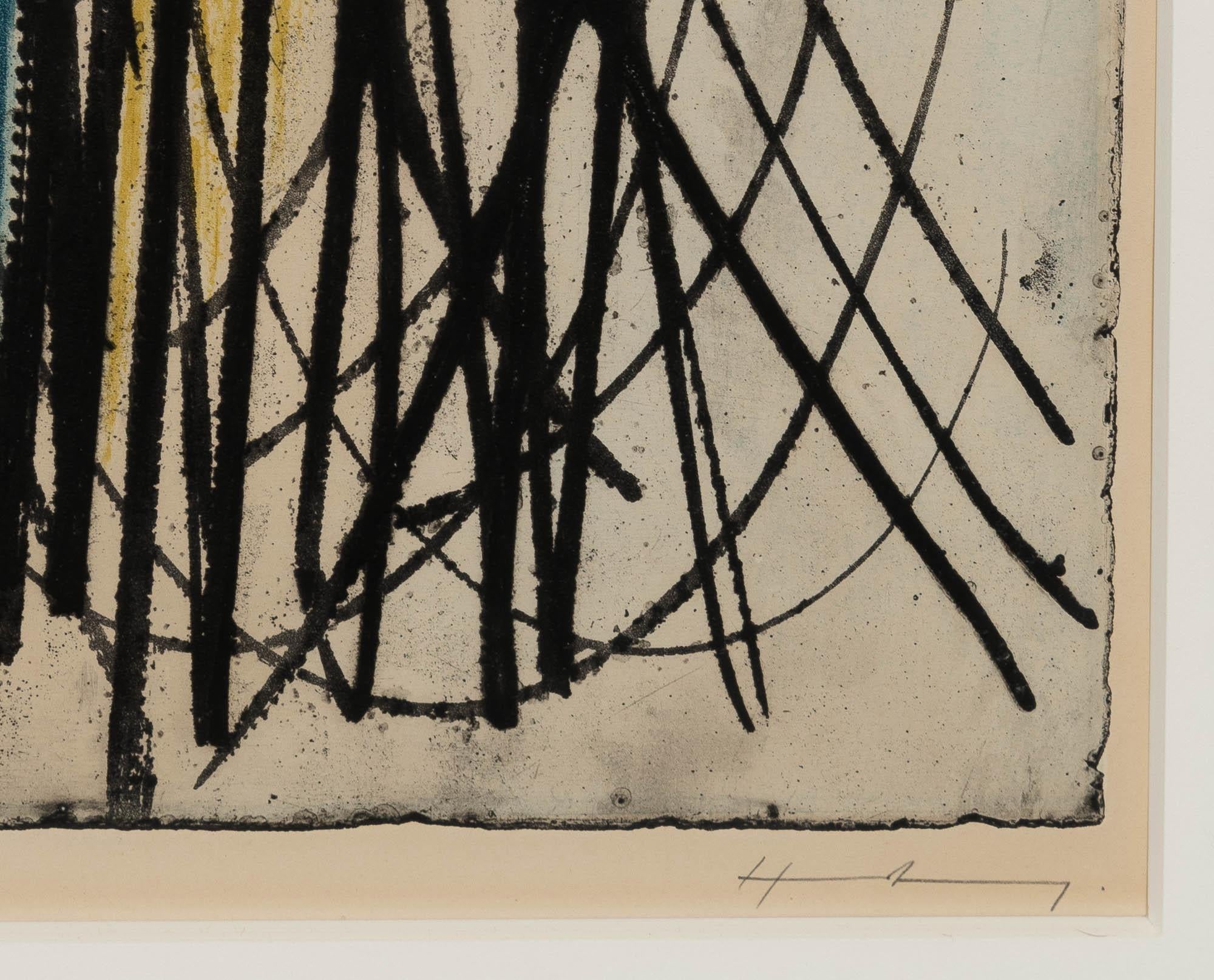 Untitled (G27) - Abstract Art by Hans Hartung