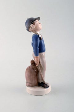 Hans Henrik Hansen for Royal Copenhagen, Figure in Porcelain, Girl