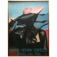 Hans Henrik Lerfeldt Danish Modern Framed Print