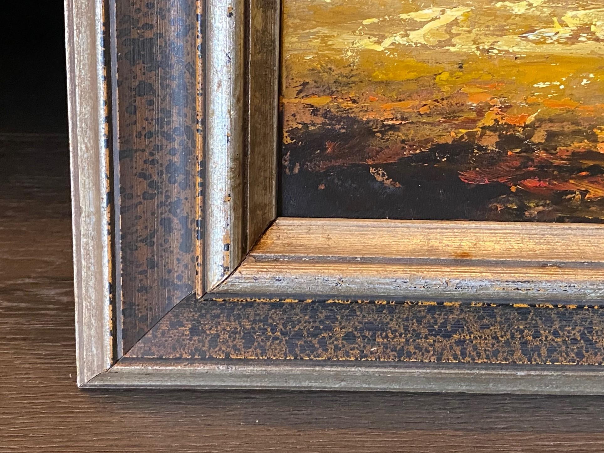 Hans Herold Signiertes Original impressionistisches Ölgemälde der Saskatchewan Prairie, Hans Herold im Angebot 5