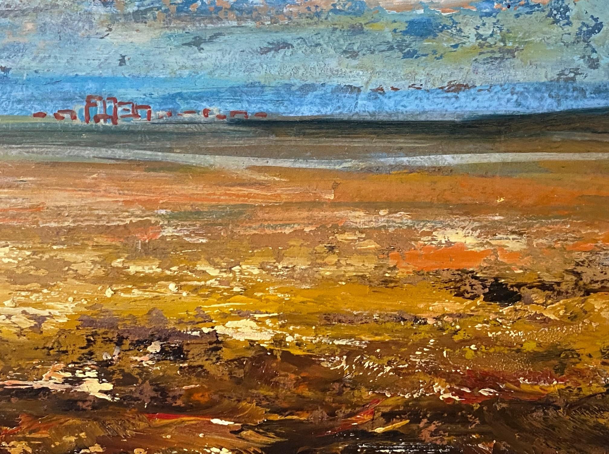 Hans Herold Signiertes Original impressionistisches Ölgemälde der Saskatchewan Prairie, Hans Herold im Angebot 1