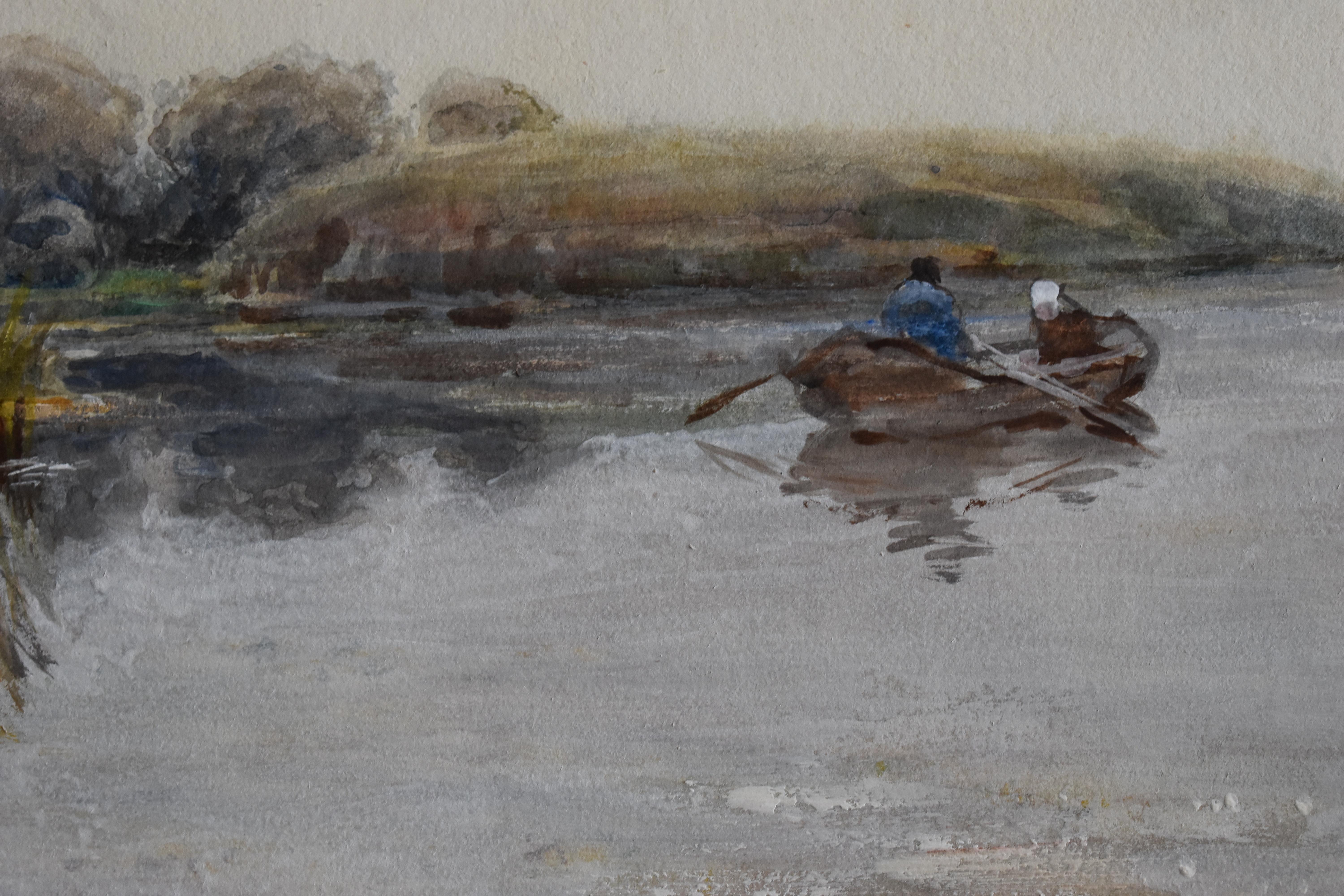 Hans HERRMANN (1858-1942) Watercolor Painting c1900 Dutch School For Sale 5