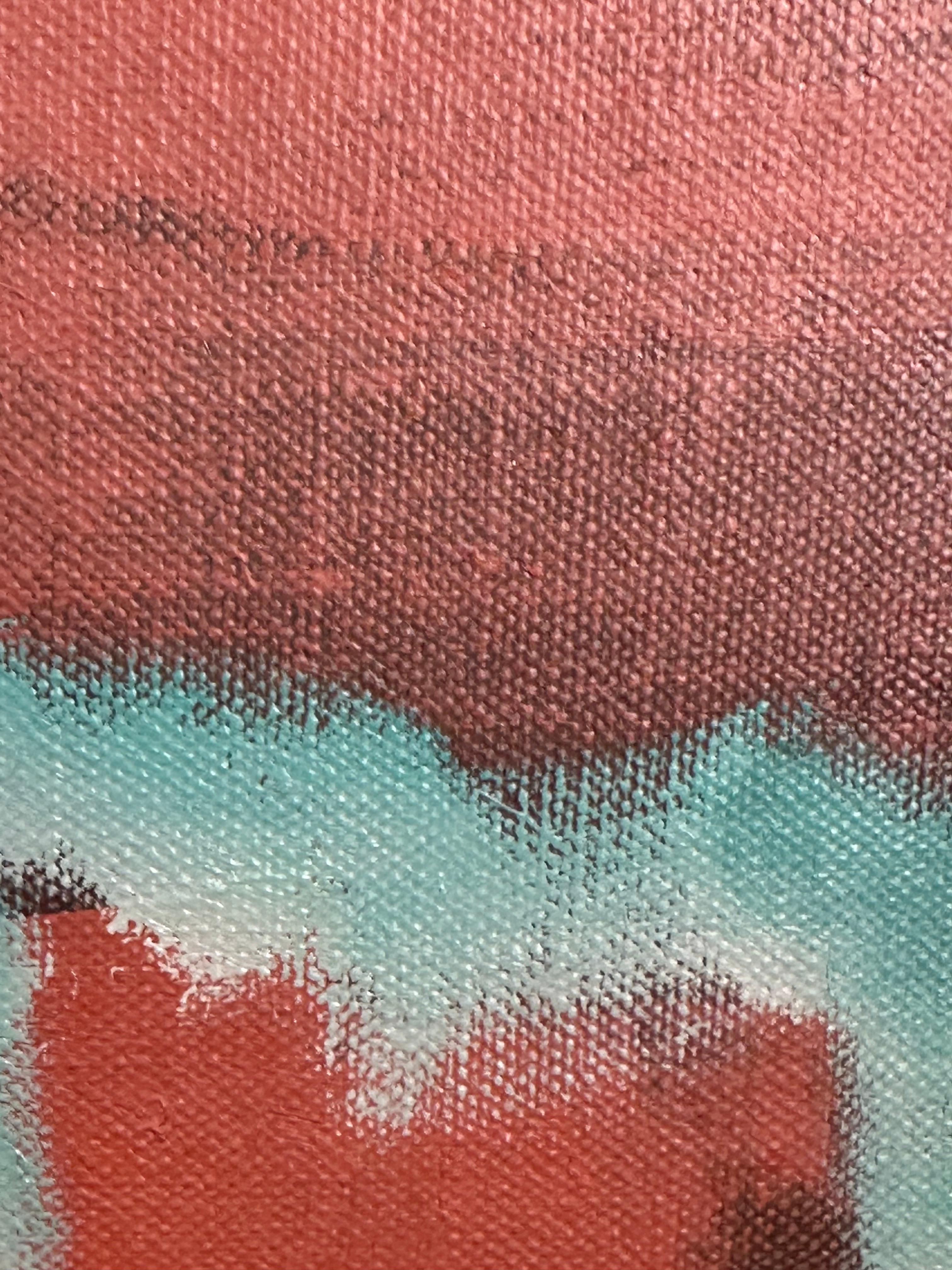 Chicago Untitled Abstract Expressionist oil painting For Sale 3