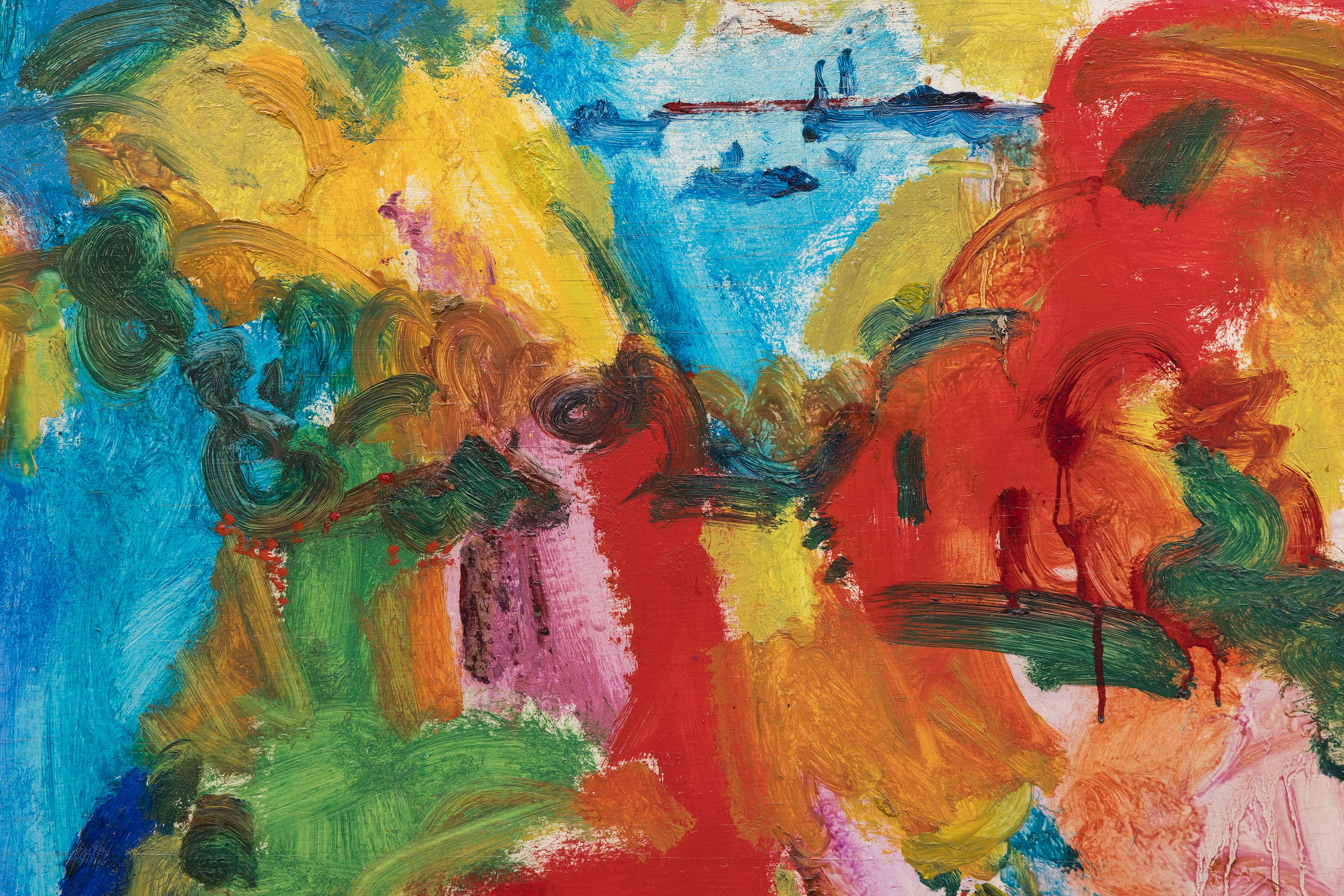 Paesaggio n. 108 - Painting Dopoguerra di Hans Hofmann