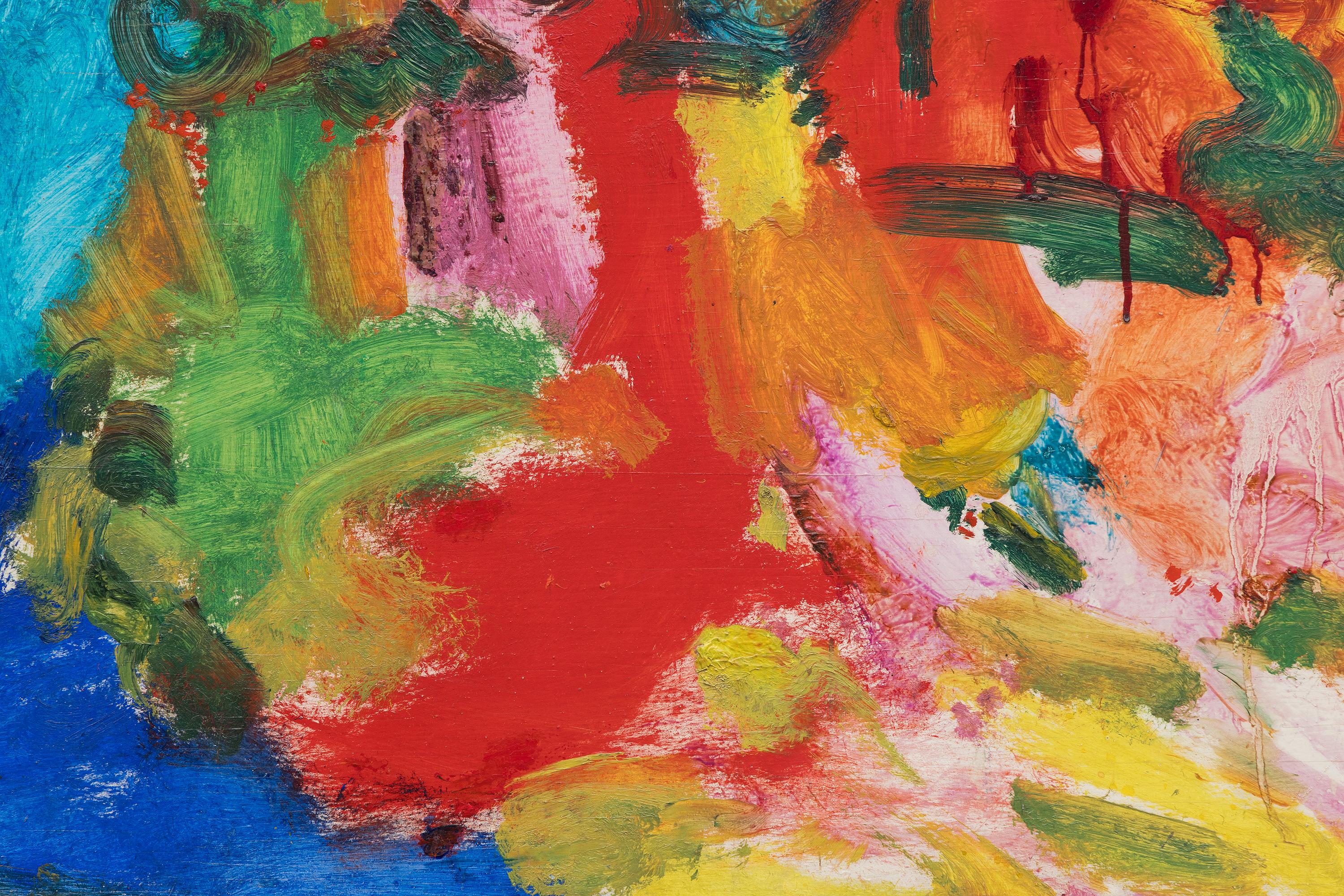 Paesaggio n. 108 - Abstract Painting Marrone di Hans Hofmann