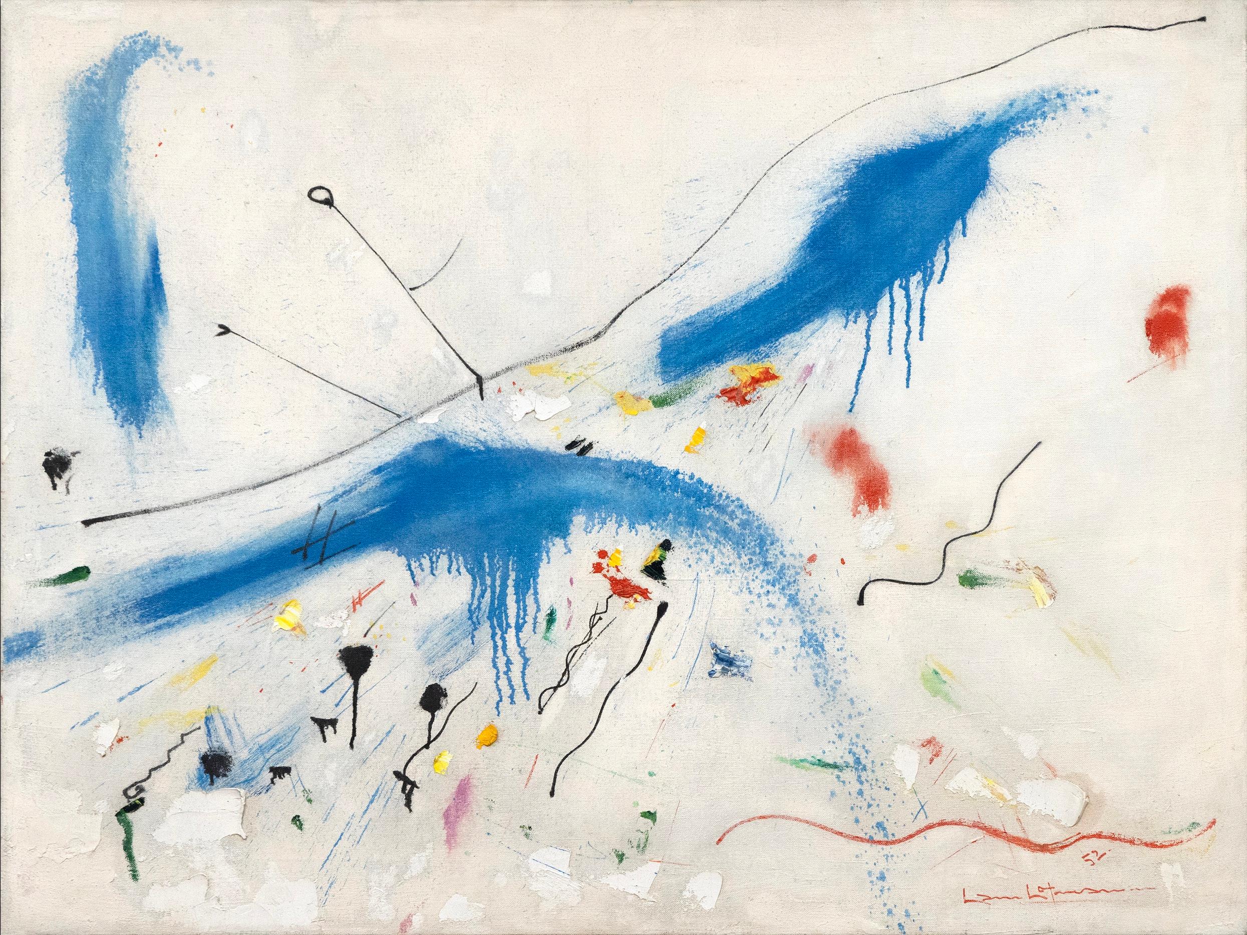 Abstract Painting di Hans Hofmann - Canzone d'amore
