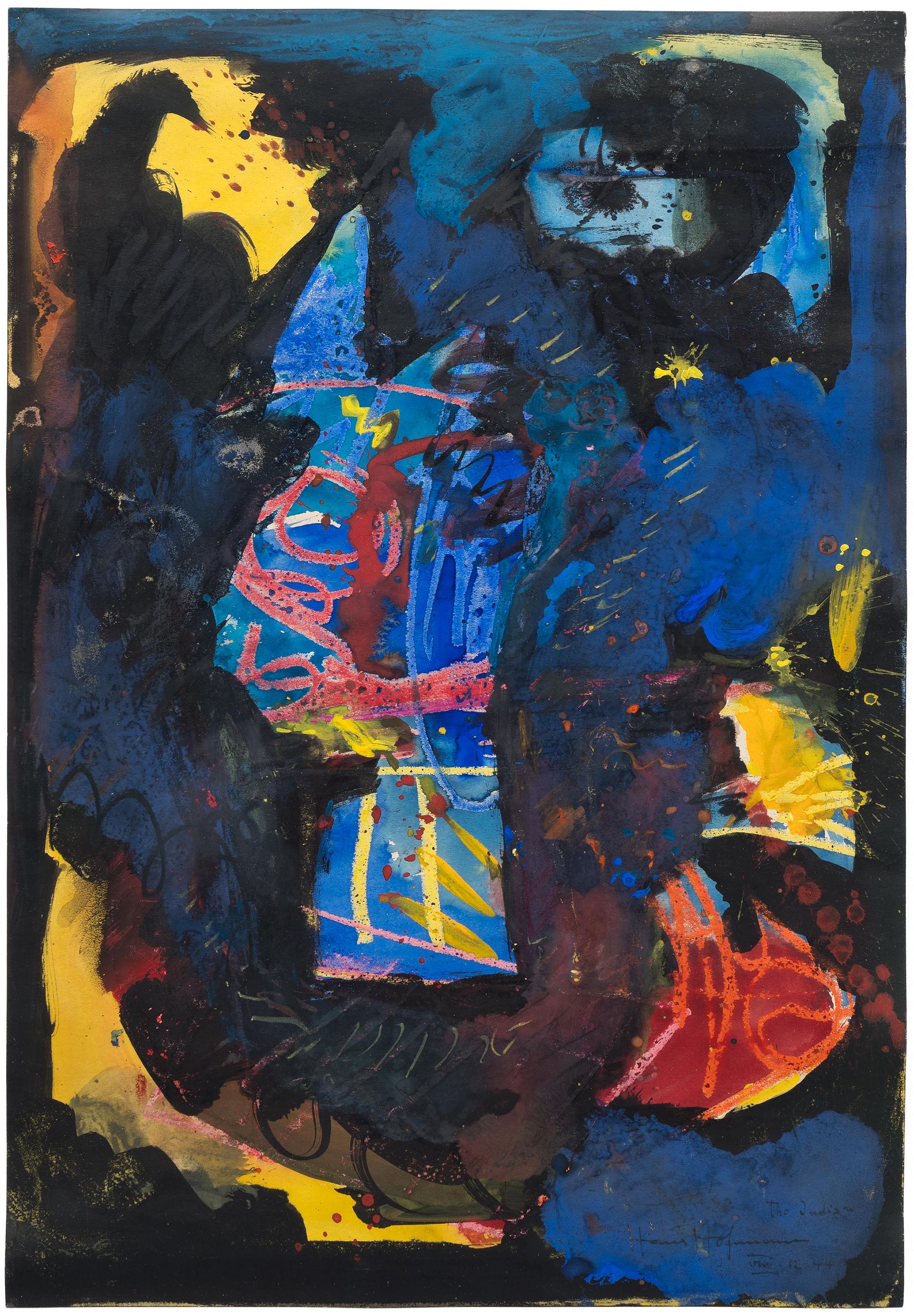 Abstract Painting di Hans Hofmann - L'indiano