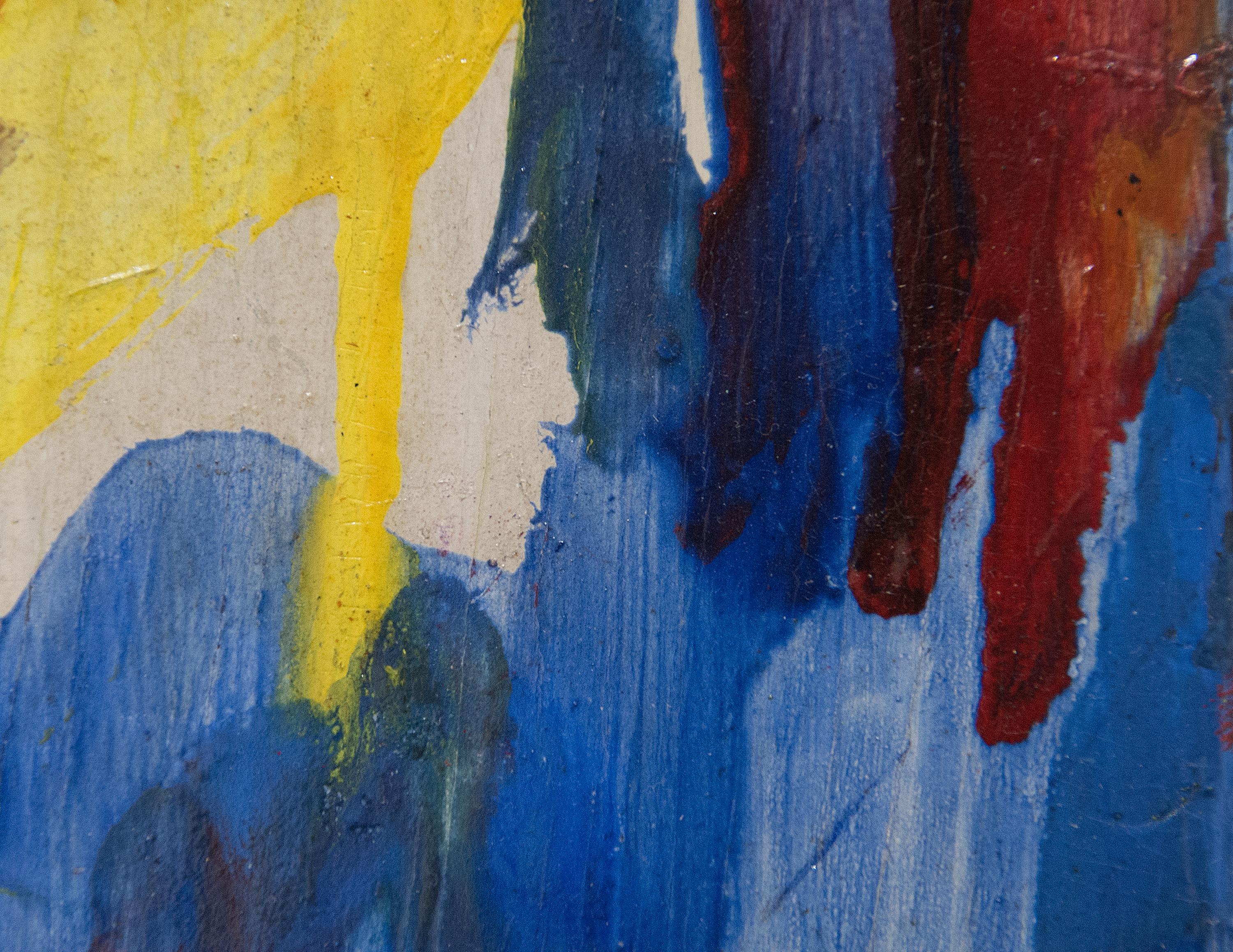 Une peinture de Hans Hofmann. 