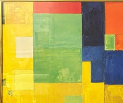 Affiche Combinable Wall I et II, expressionnisme abstrait, 2003, encadrée