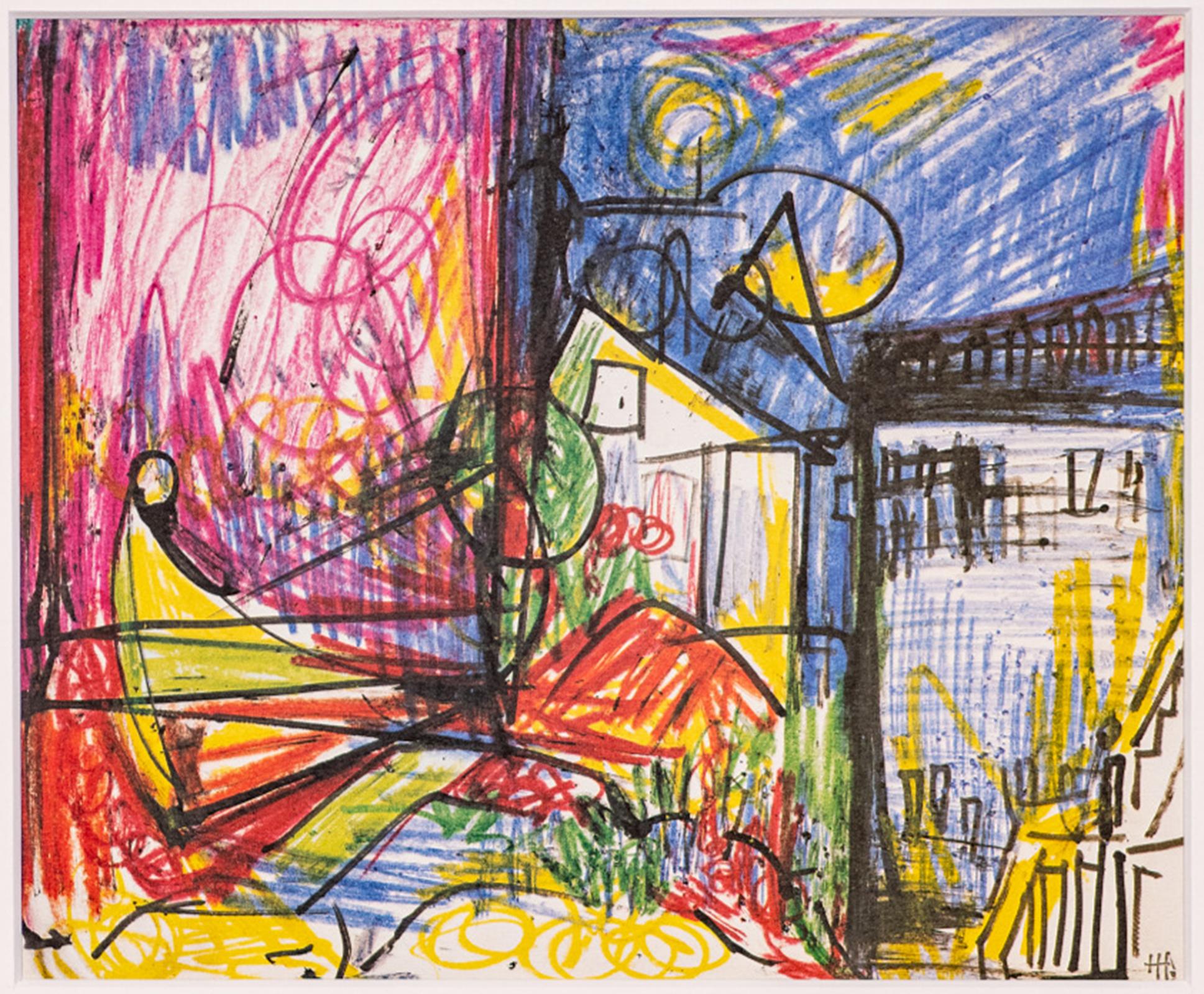 Hans Hofmann Abstract Print - Landscape