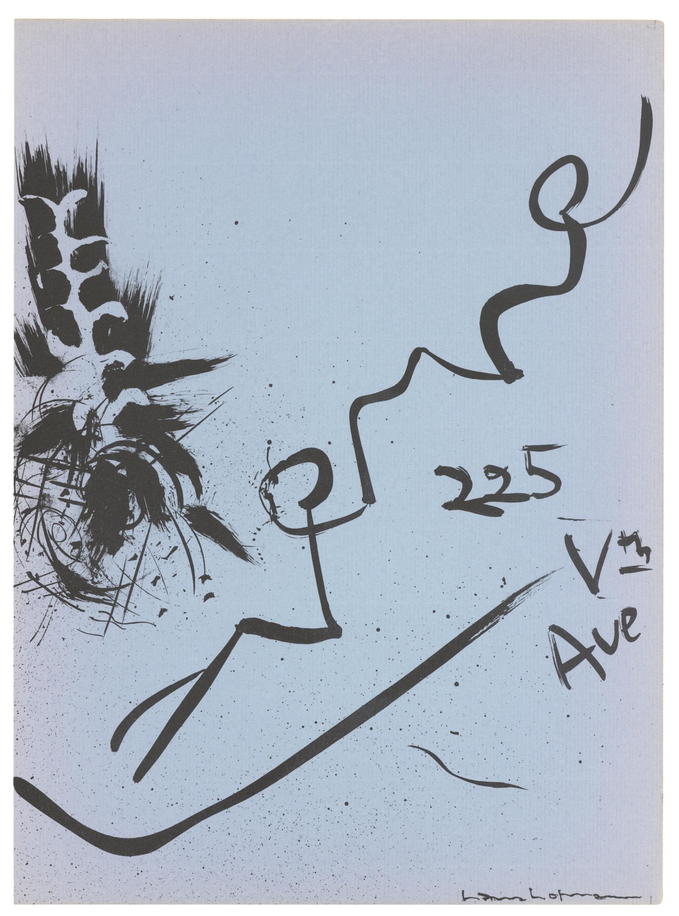 litografia originale - Print di Hans Hofmann