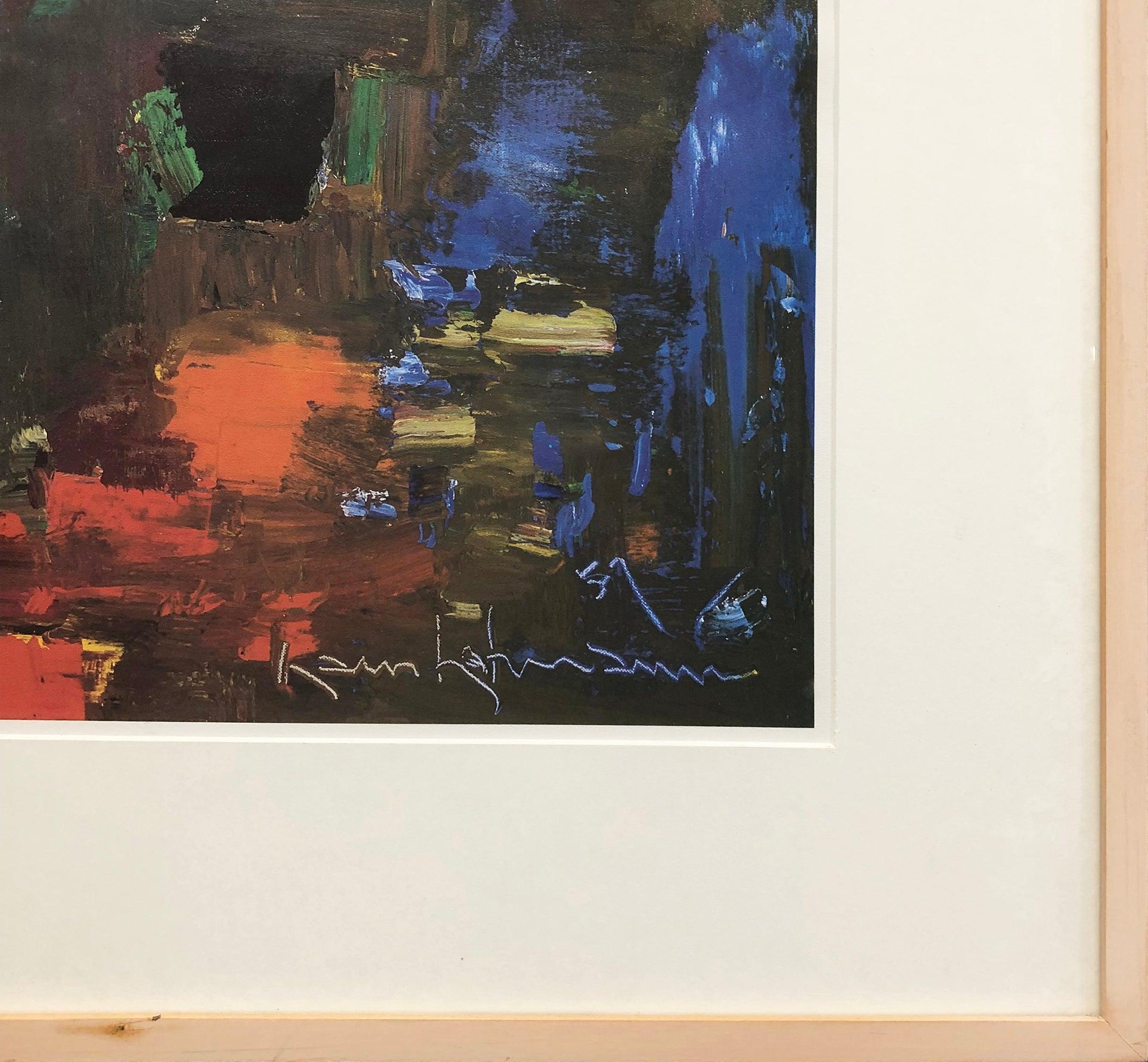Untitled - White Abstract Print by Hans Hofmann