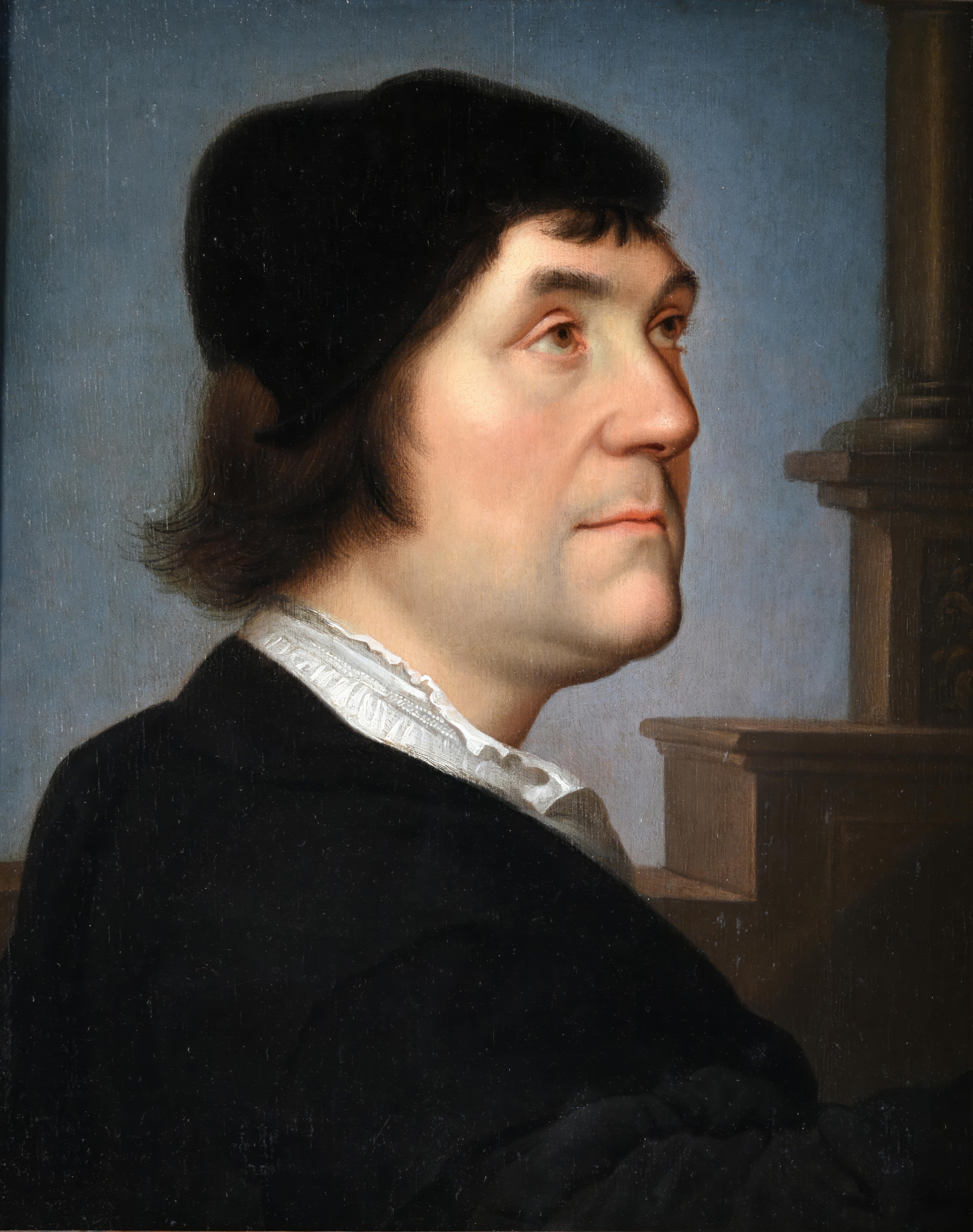 Ein Porträt von John Poyntz, nach Hans Holbein, ca. 1644 - 1674 im Angebot 3