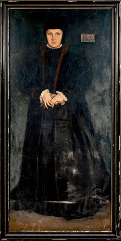 Portrait Christina of Denmark Duchess of Milan (1521-1590)