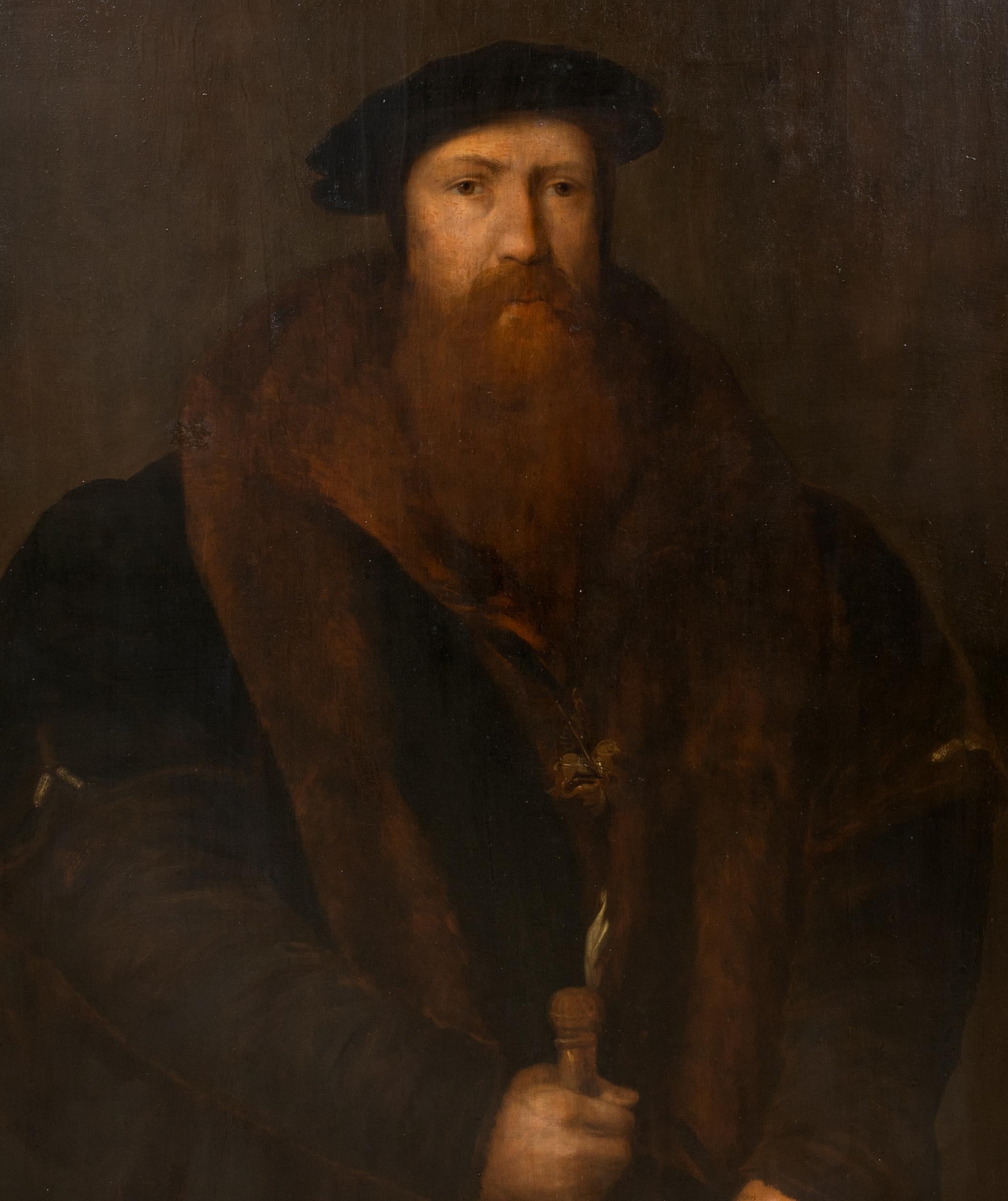 Portrait of William Paget (1505–1563), 1st Baron Paget de Beaudesert Henry VIII For Sale 2