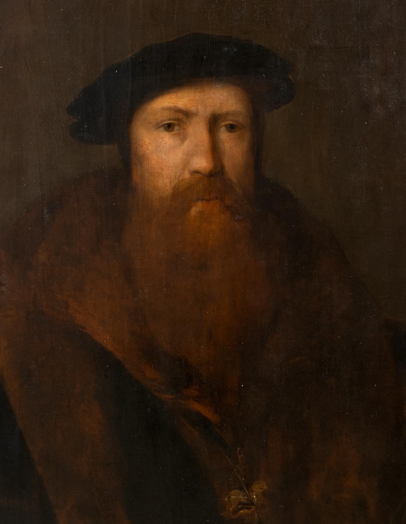Portrait of William Paget (1505–1563), 1st Baron Paget de Beaudesert Henry VIII For Sale 3