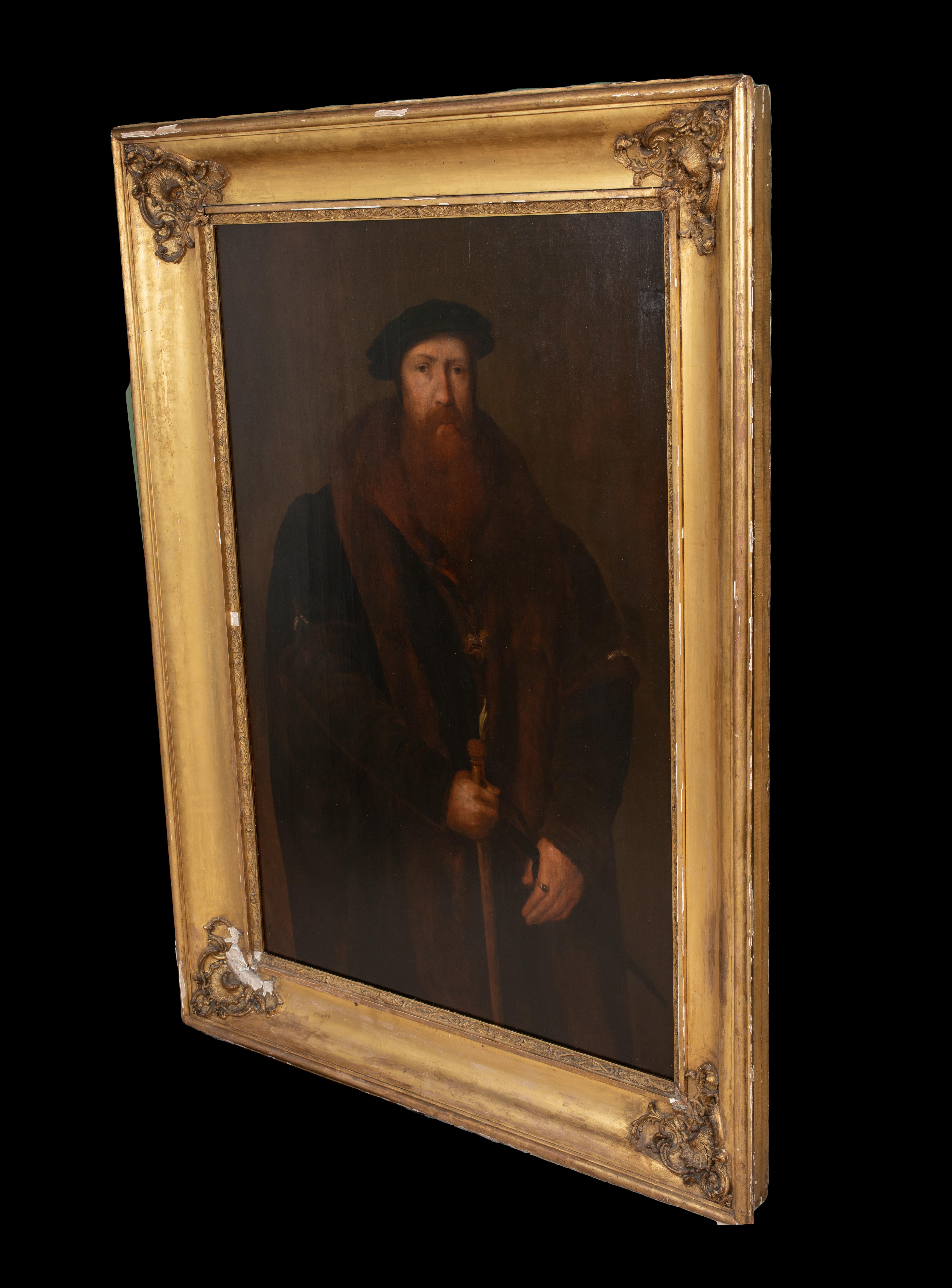 Portrait of William Paget (1505–1563), 1st Baron Paget de Beaudesert Henry VIII For Sale 4