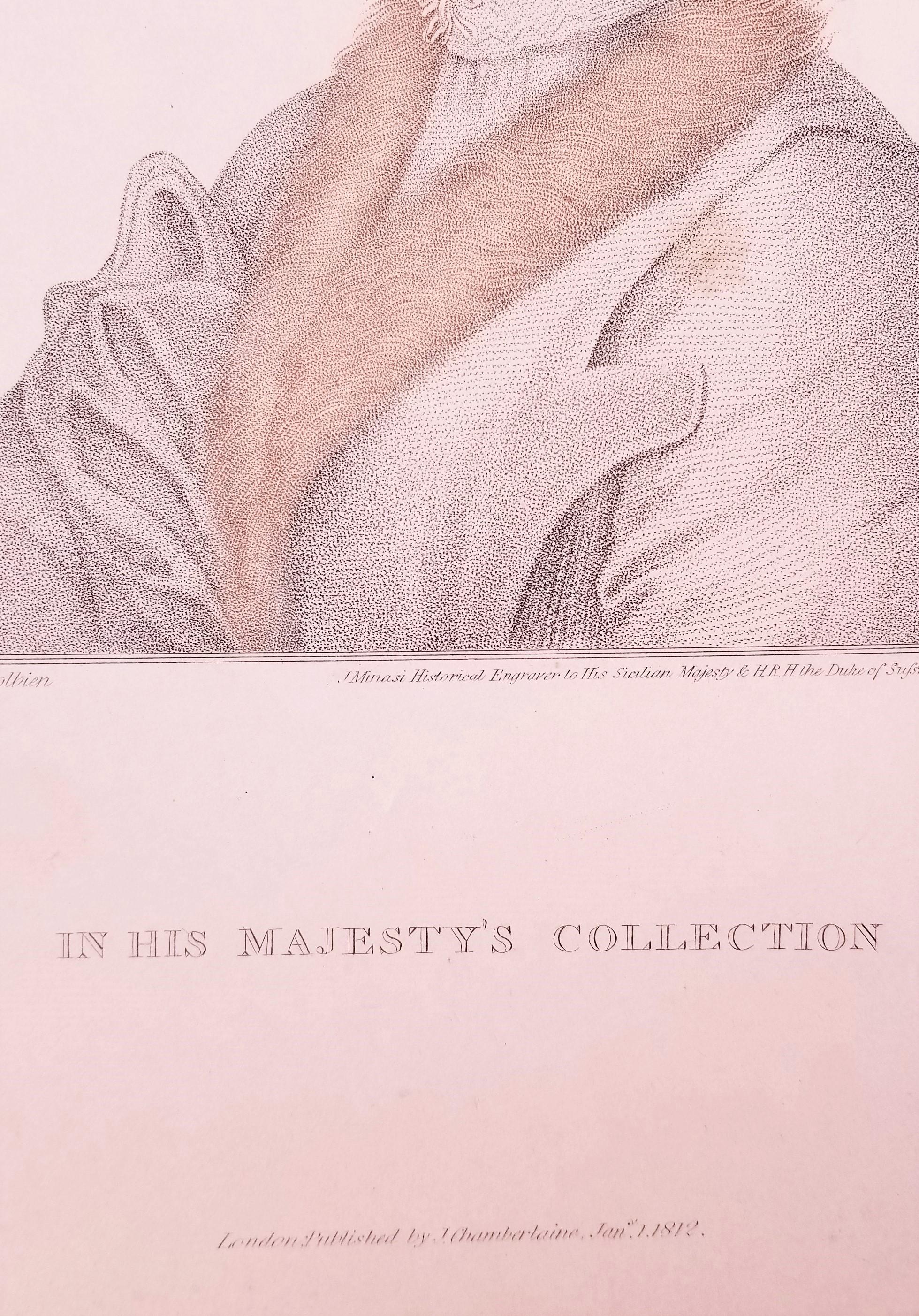 Set of Four Stipple Engravings from 