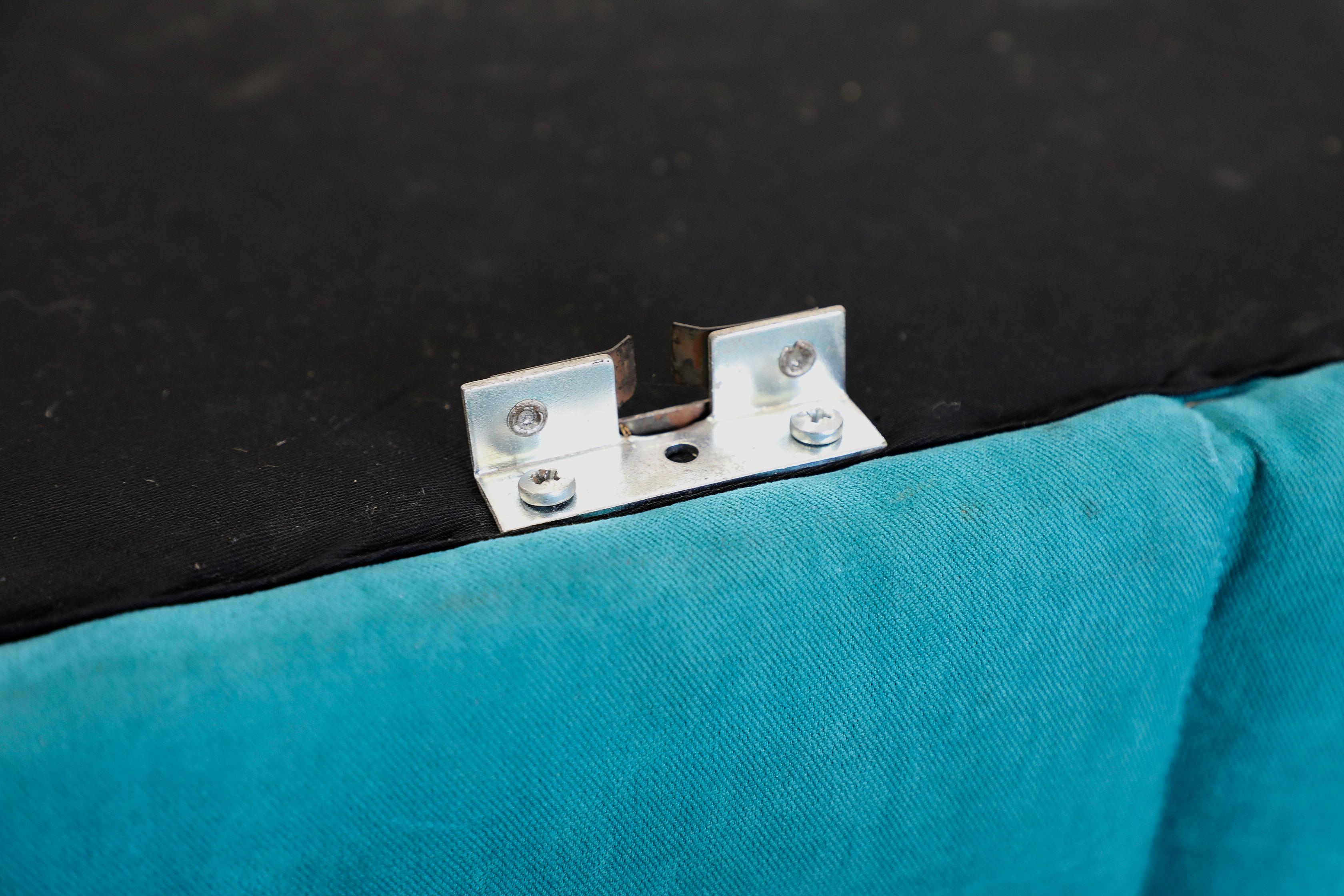 Canapé modulaire bleu 