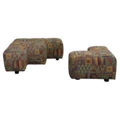 Fabric Ottomans and Poufs