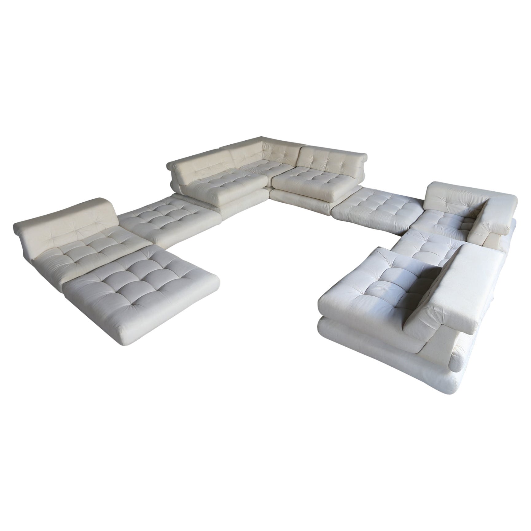 Hans Hopfer Early 
Mah Jong
 20 Piece Sofa for Roche Bobois, circa 1971