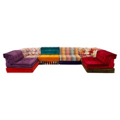 Hans Hopfer für Roche Bobois Mah-Jong 18 pieces Sektionssofa in Missoni Stoff