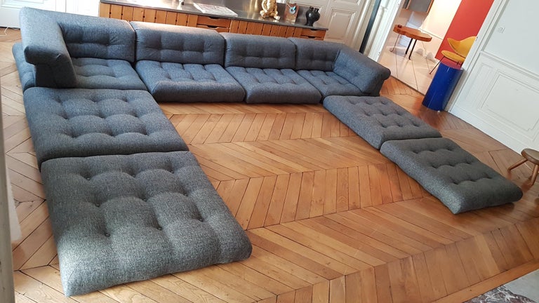 Hans Hopfer Mah Jong Sofa from 1970 For Sale at 1stdibs
