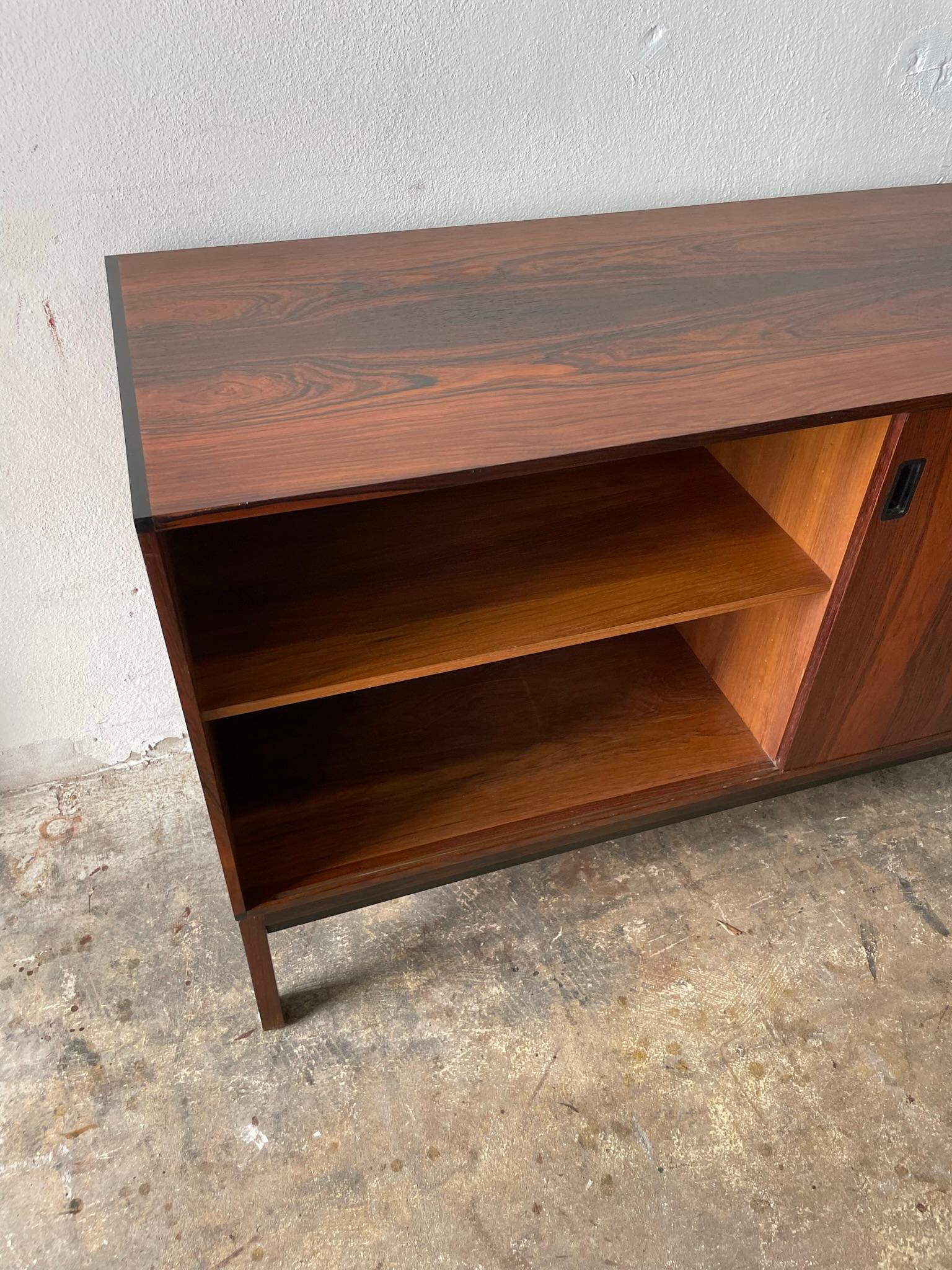 Hans Hove and Palle Petersen Rosewood Credenza Danish Mid-Century Modern 2