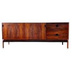 Hans Hove and Palle Petersen Rosewood Credenza Danish Mid-Century Modern