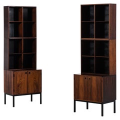 Hans Hove & Palle Petersen bookcases produced by Christian Linneberg in Denmark