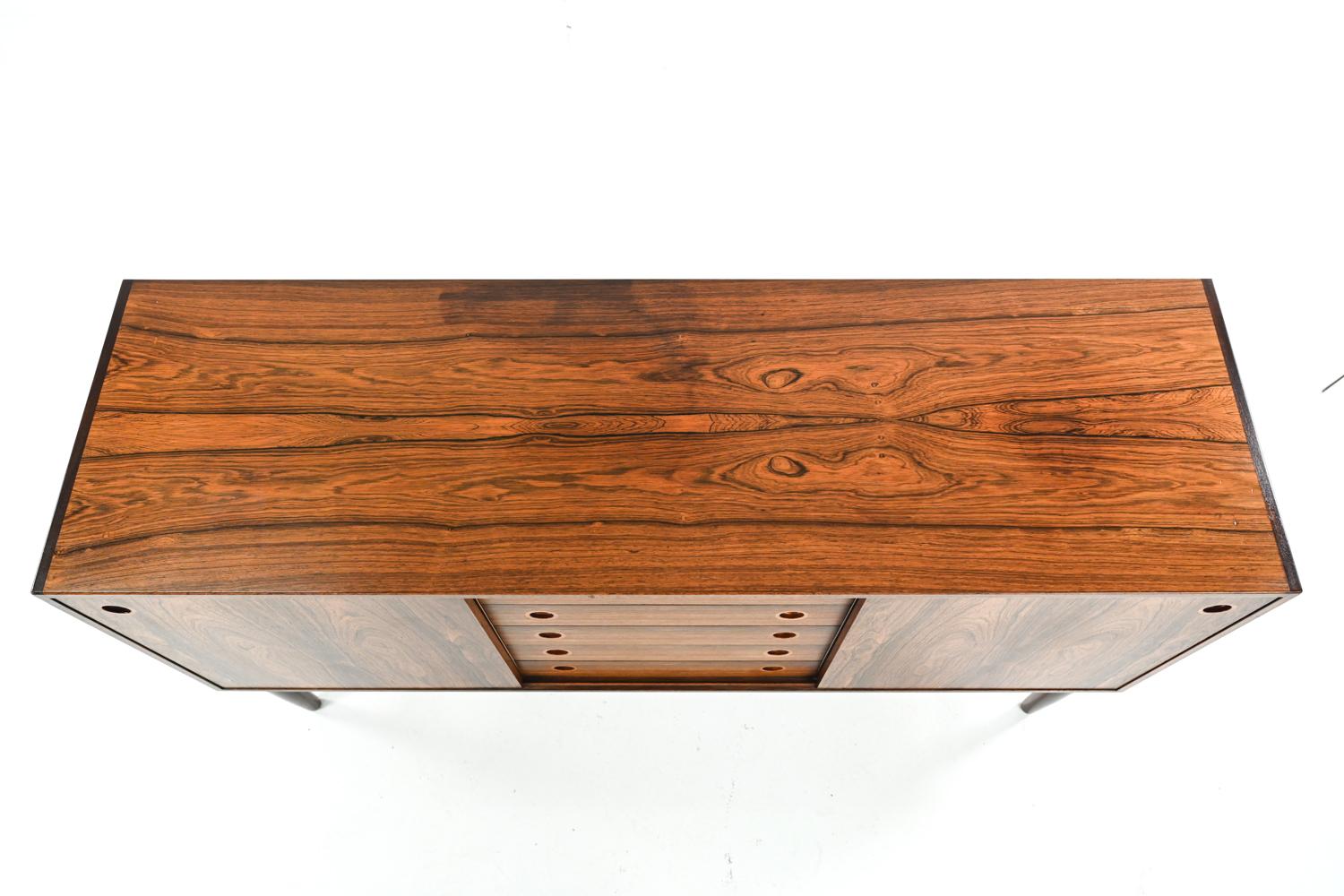 Mid-20th Century Hans Hove & Palle Petersen Danish Mid-Century Rosewood Sideboard