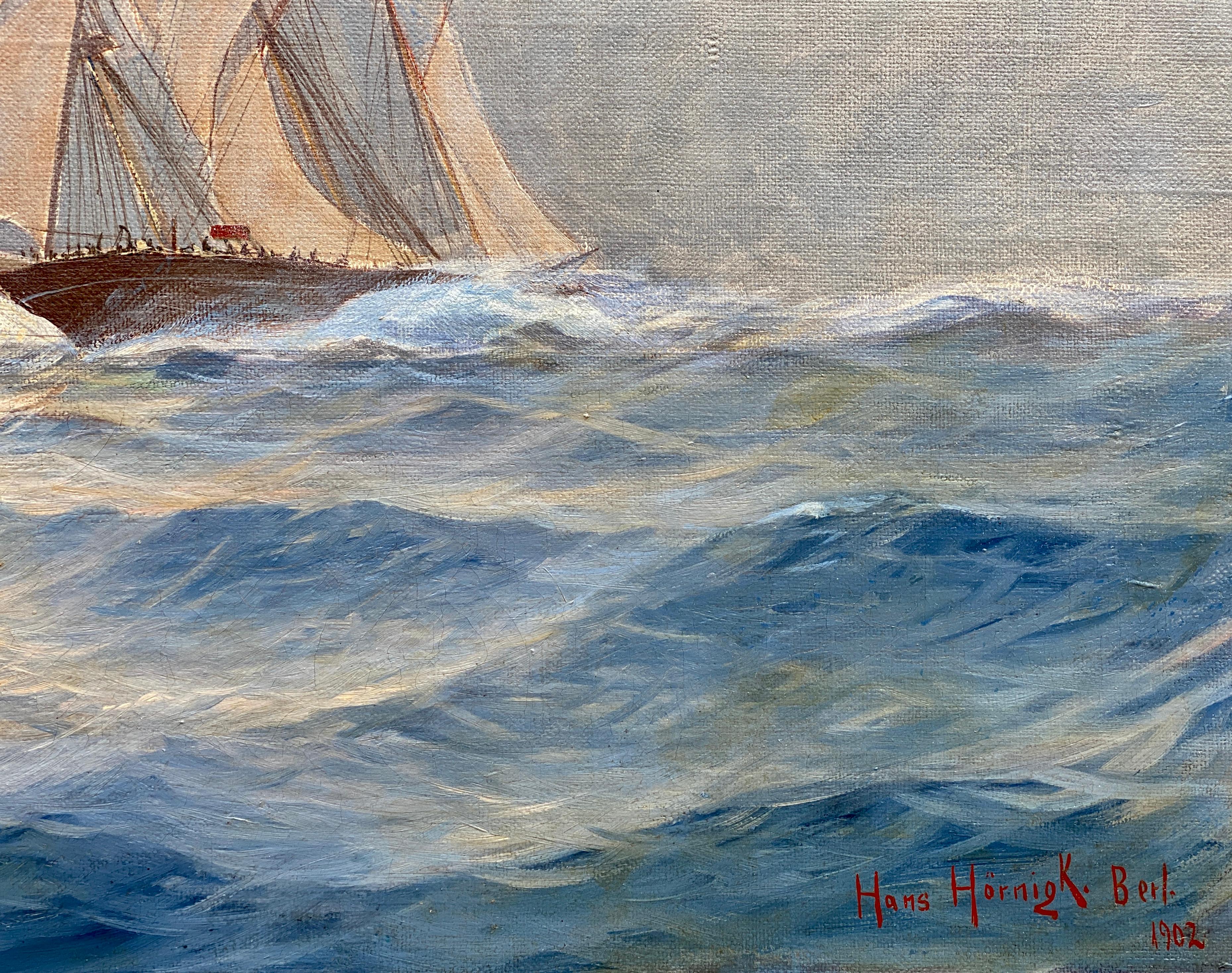 'White Cliffs' by Hans Hörnigk (Berlin 1878 – 1955 Leipzig) im Angebot 10