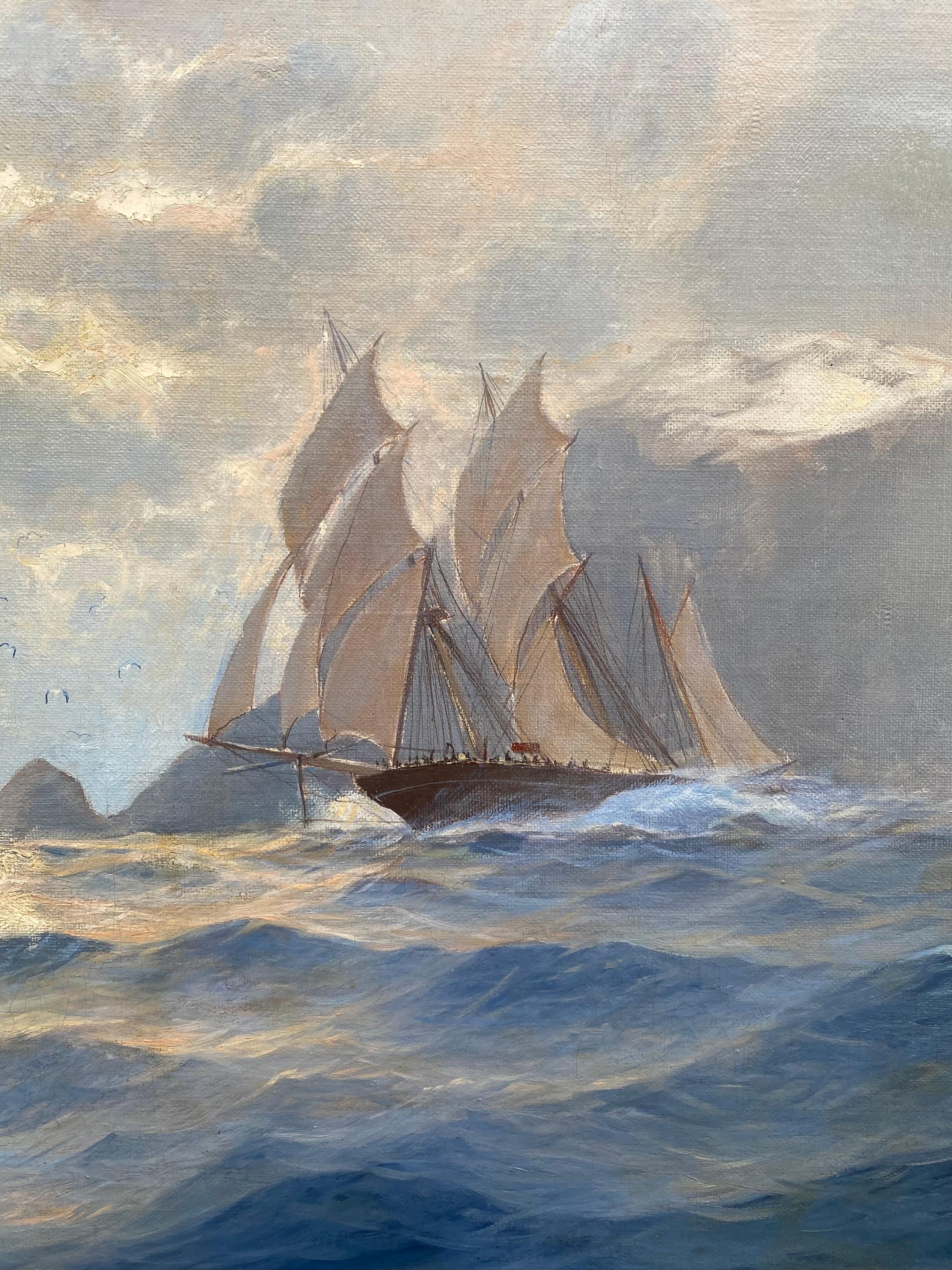 'White Cliffs' by Hans Hörnigk (Berlin 1878 – 1955 Leipzig) im Angebot 6