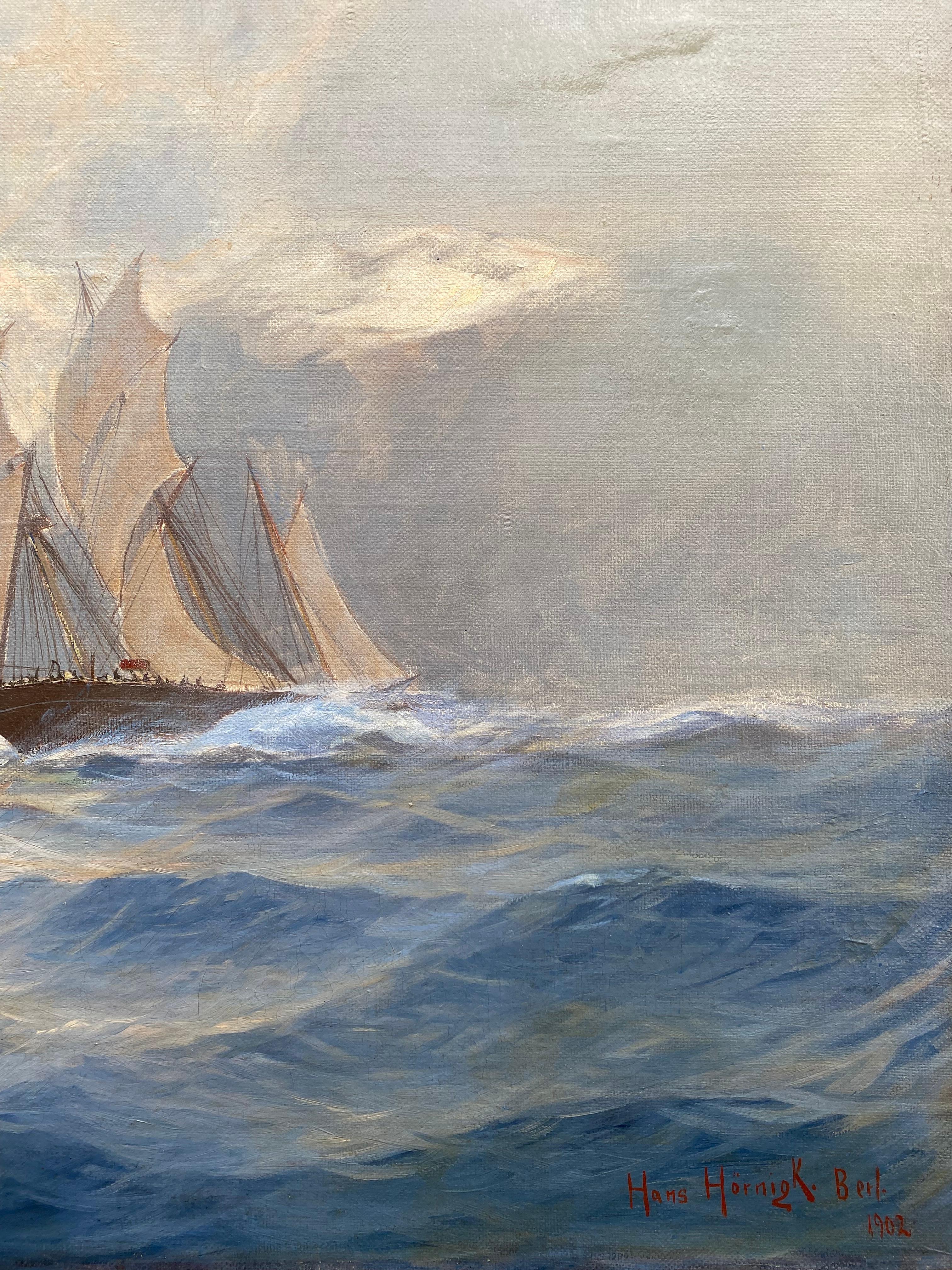 'White Cliffs' by Hans Hörnigk (Berlin 1878 – 1955 Leipzig) im Angebot 7