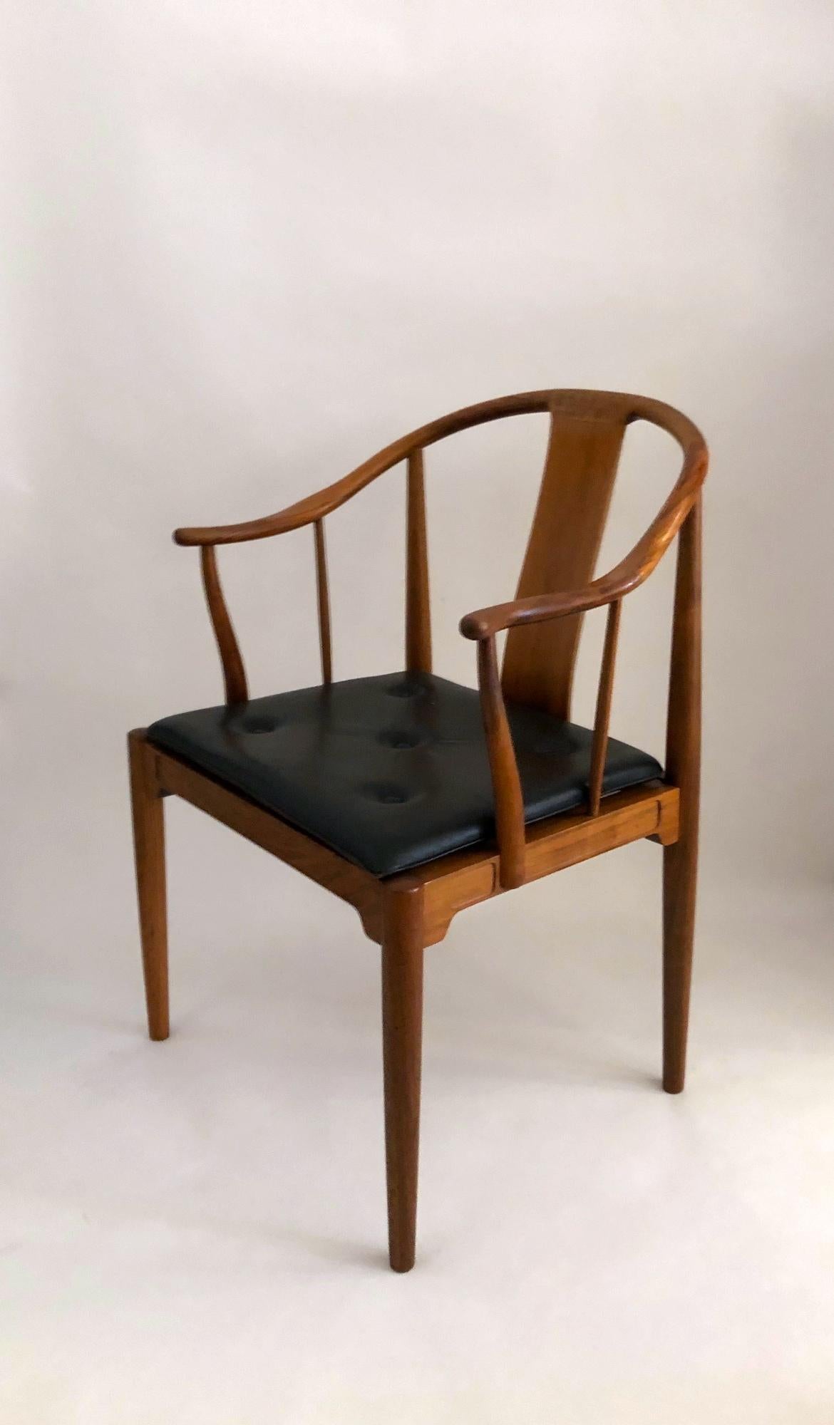 Hans J. Wegner, a Pair of 1977 Limited Edition Walnut Armchairs “China Chairs” 1