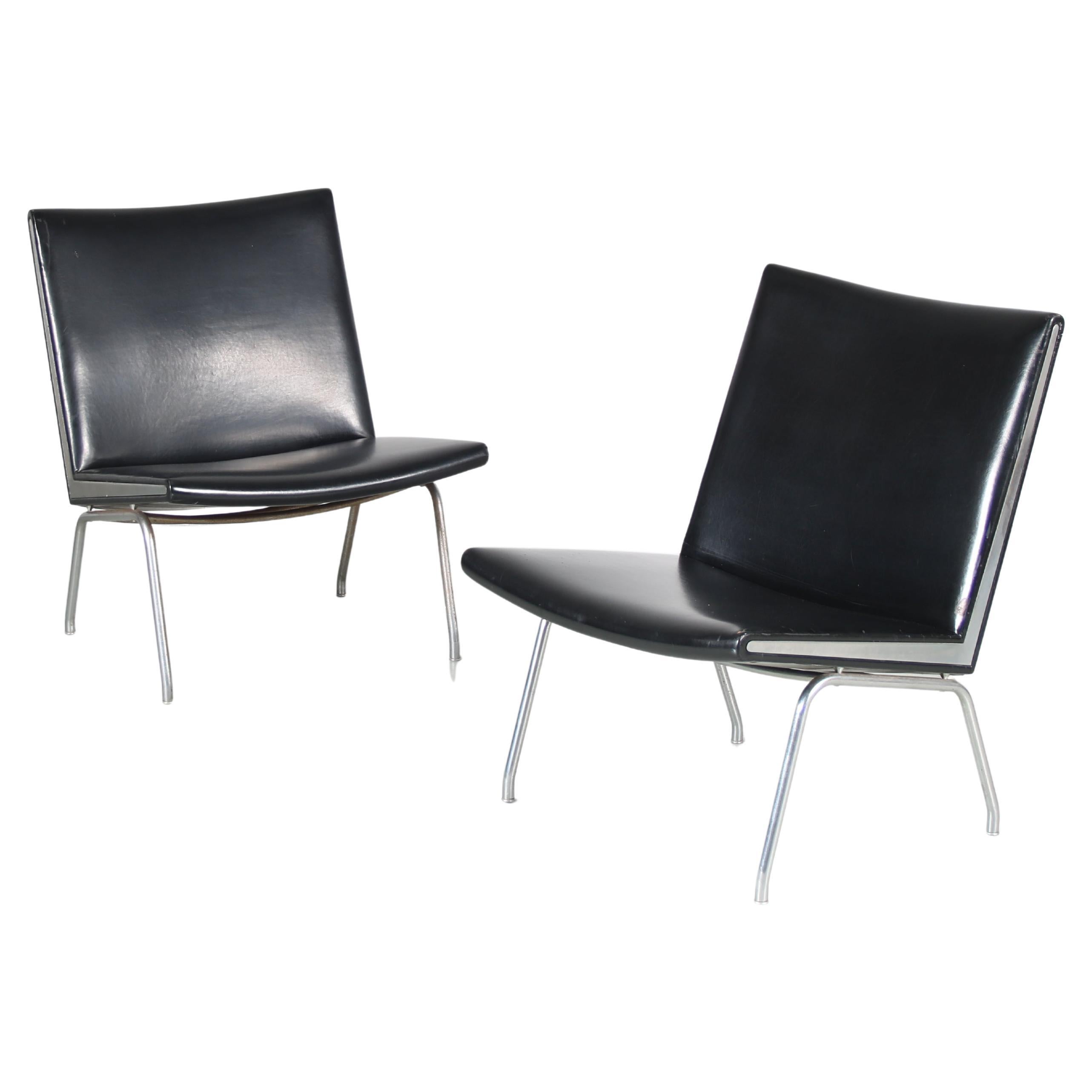 Hans J. Wegner “Airport” Chairs for Ap Stolen, Denmark For Sale