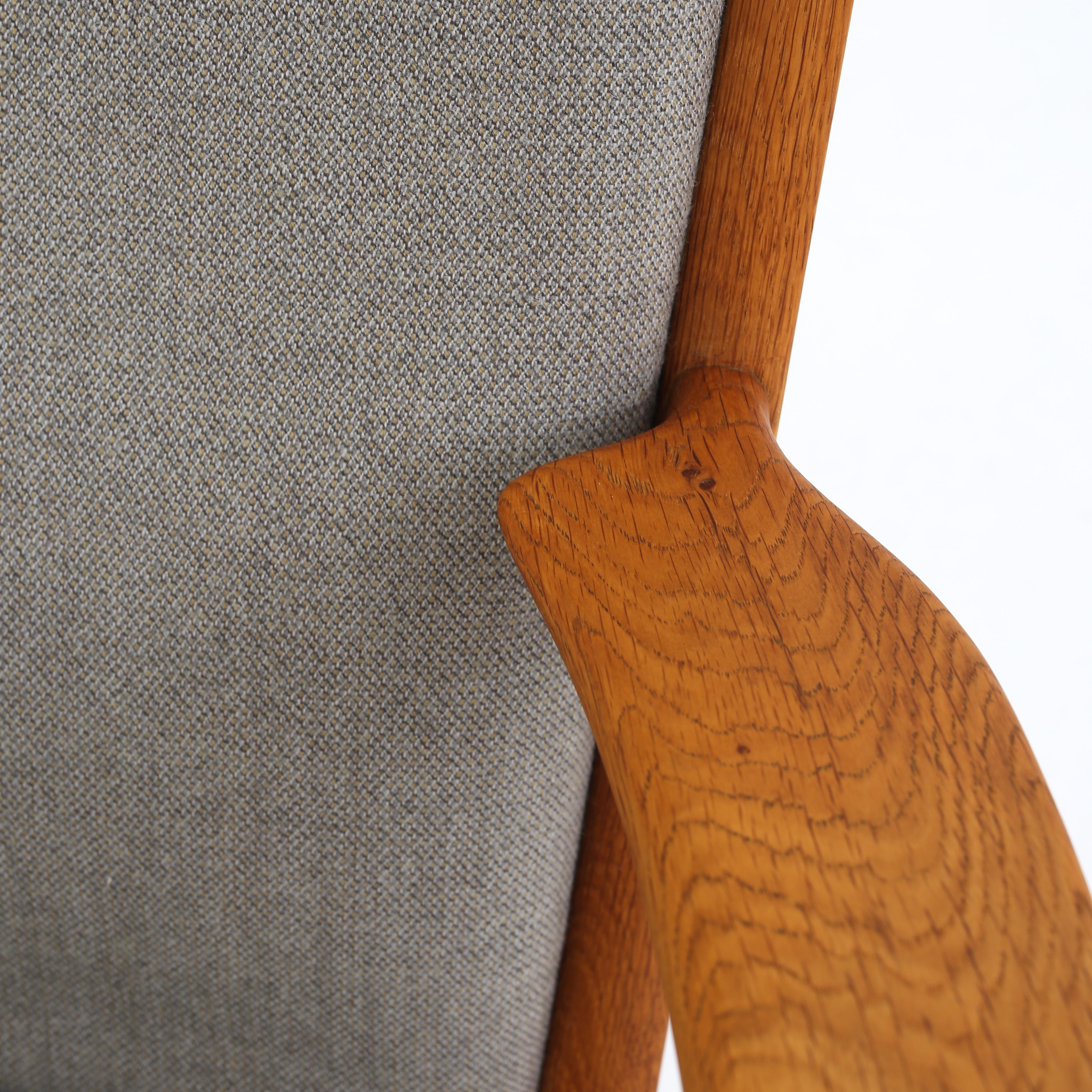 Patinated Hans J. Wegner AP 16 Easy Chair