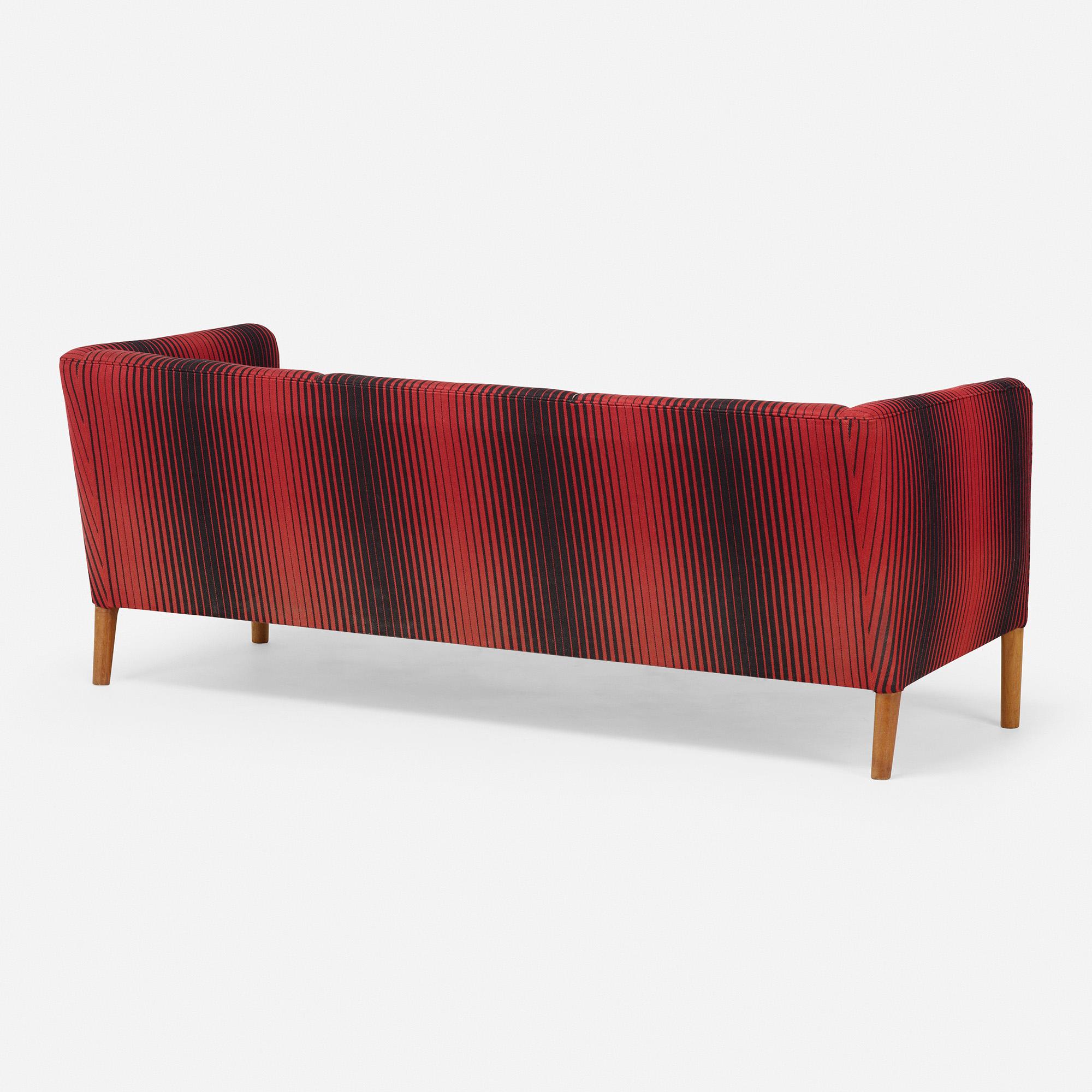 Scandinavian Modern Hans J. Wegner AP18 Sofa For Sale