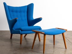Hans J. Wegner AP19 Silla y otomana Papá Oso para COM Personalizable