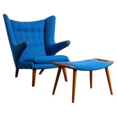 Hans J. Wegner AP19 Silla y otomana Papá Oso para COM Personalizable