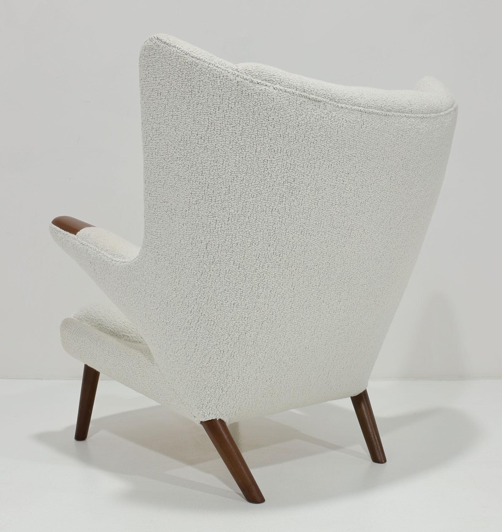 Upholstery Hans J. Wegner AP19 Papa Bear Chair  For Sale