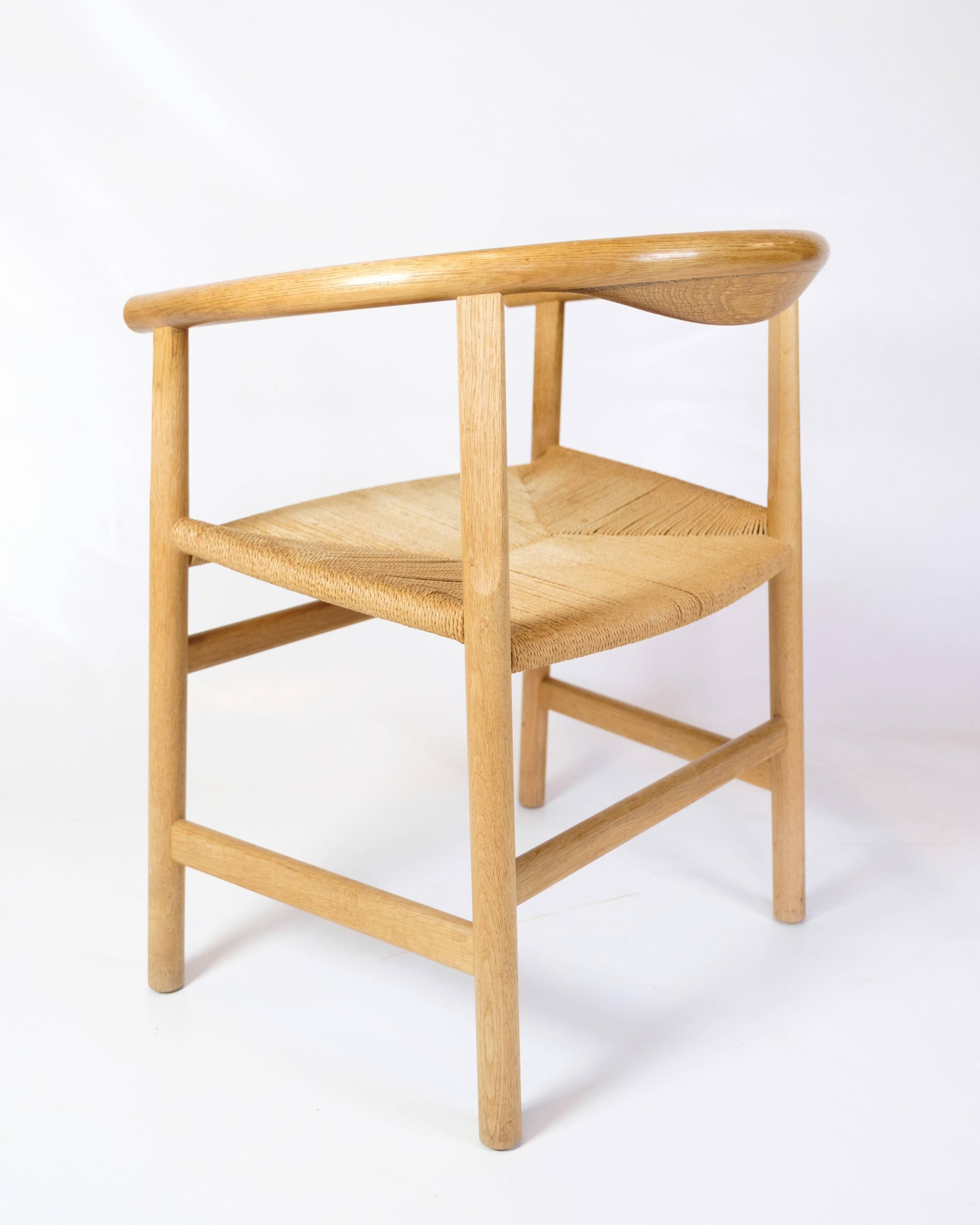 Poltrone Hans J. Wegner modello PP201 in Oak e Wengé per PP Møbler in vendita 3