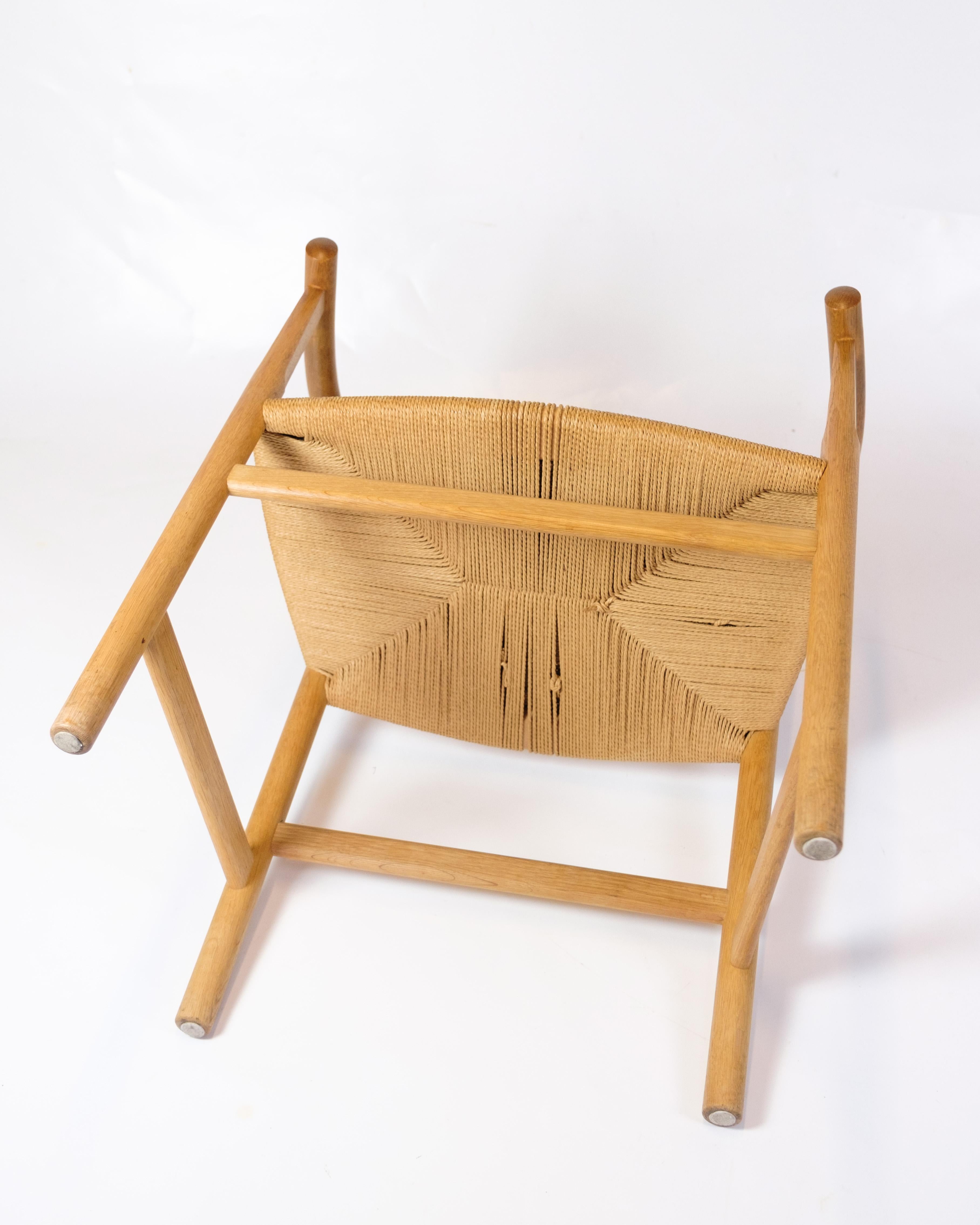 Poltrone Hans J. Wegner modello PP201 in Oak e Wengé per PP Møbler in vendita 4
