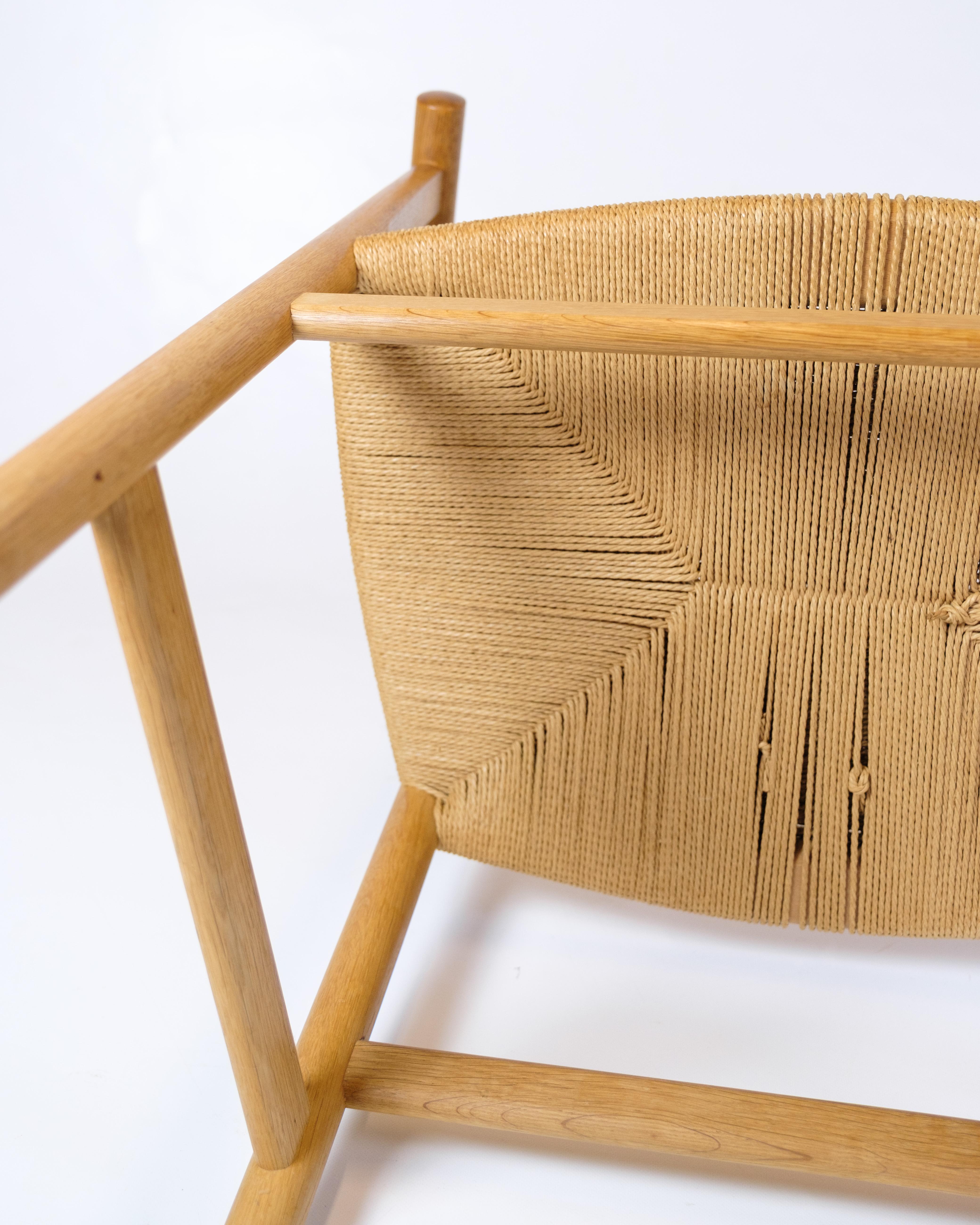Poltrone Hans J. Wegner modello PP201 in Oak e Wengé per PP Møbler in vendita 5