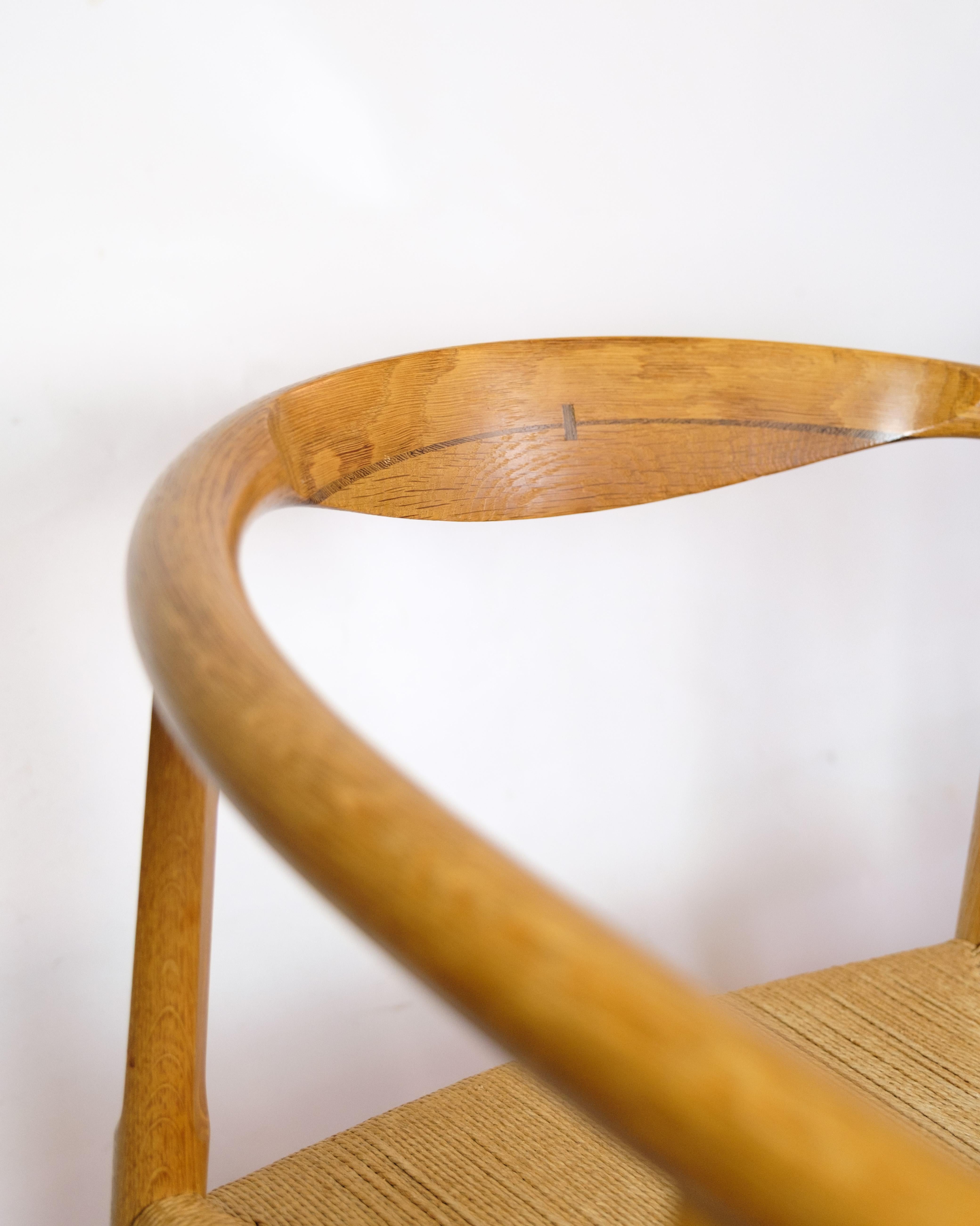 Mid-Century moderno Poltrone Hans J. Wegner modello PP201 in Oak e Wengé per PP Møbler in vendita