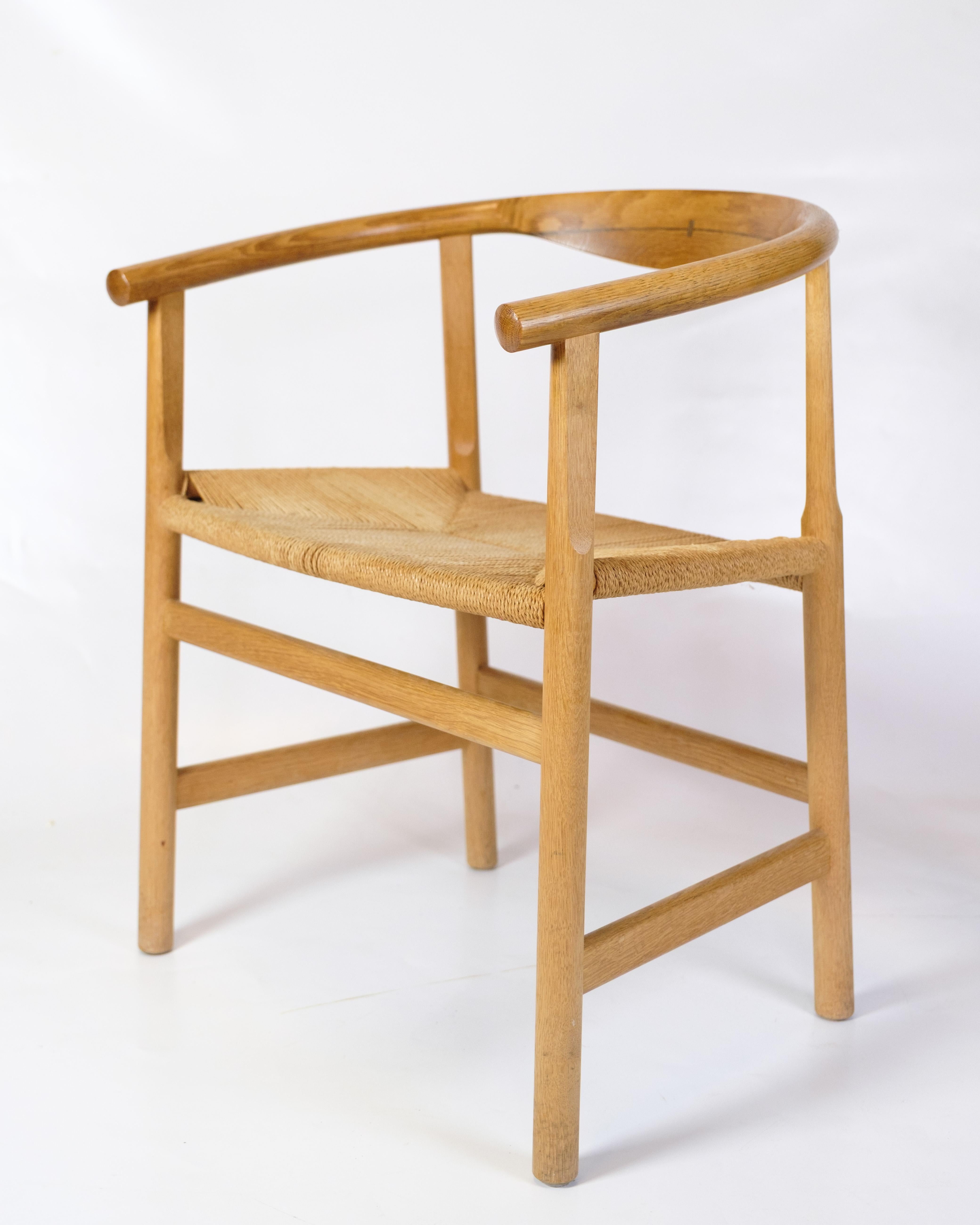 Danese Poltrone Hans J. Wegner modello PP201 in Oak e Wengé per PP Møbler in vendita